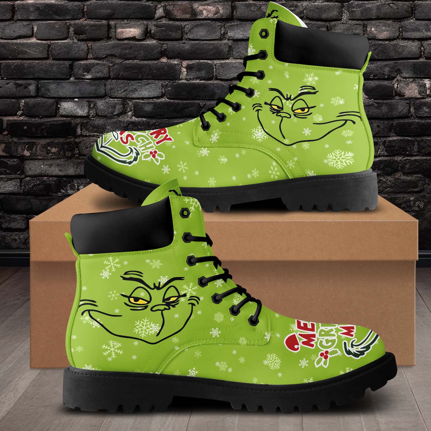 The Grinch x Christmas Boots Shoes 2026