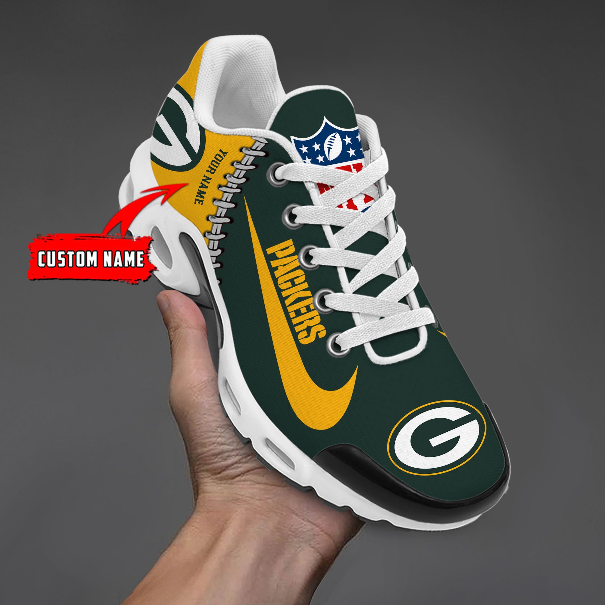 Green Bay Packers TN Shoes Sneakers 2026