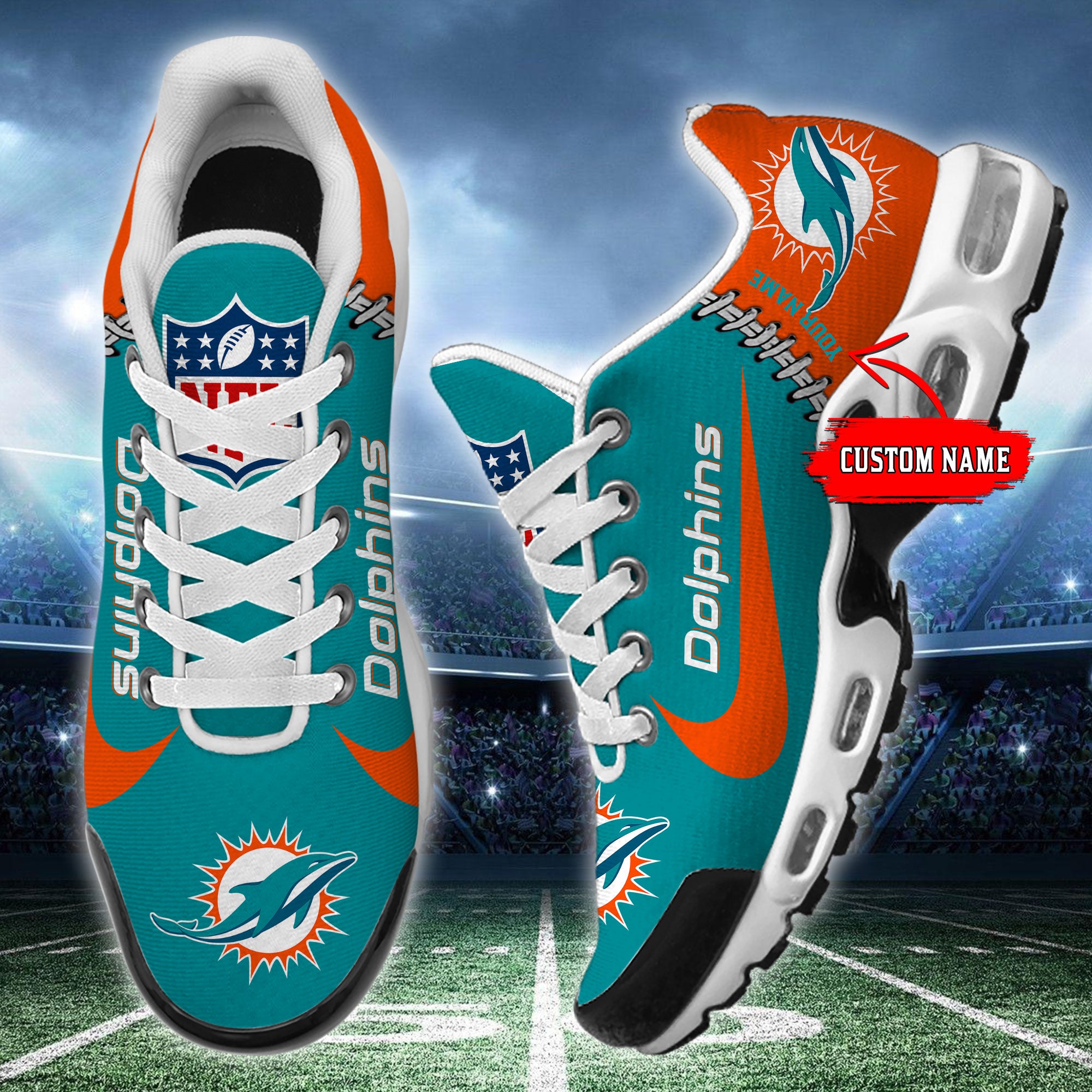 Miami Dolphins TN Shoes Sneakers 2026