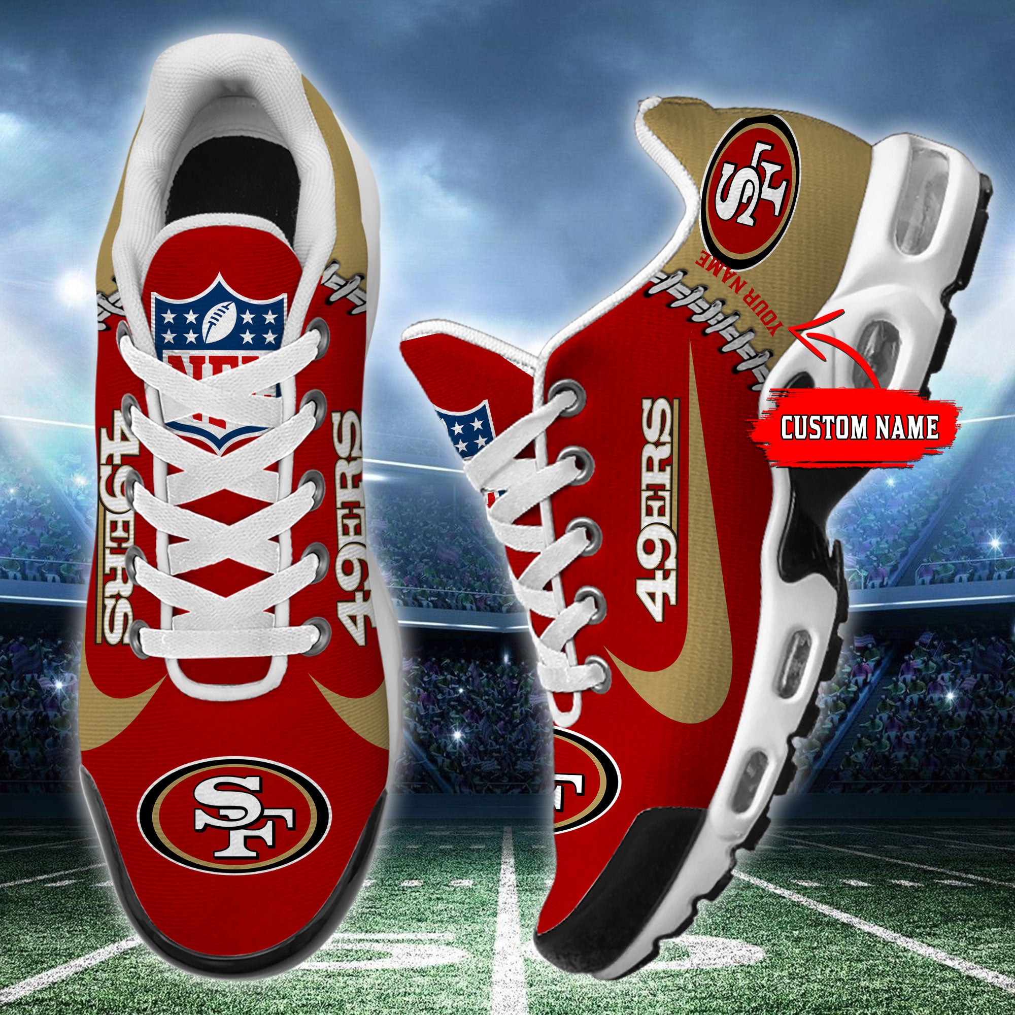 San Francisco 49ers TN Shoes Sneakers 2026