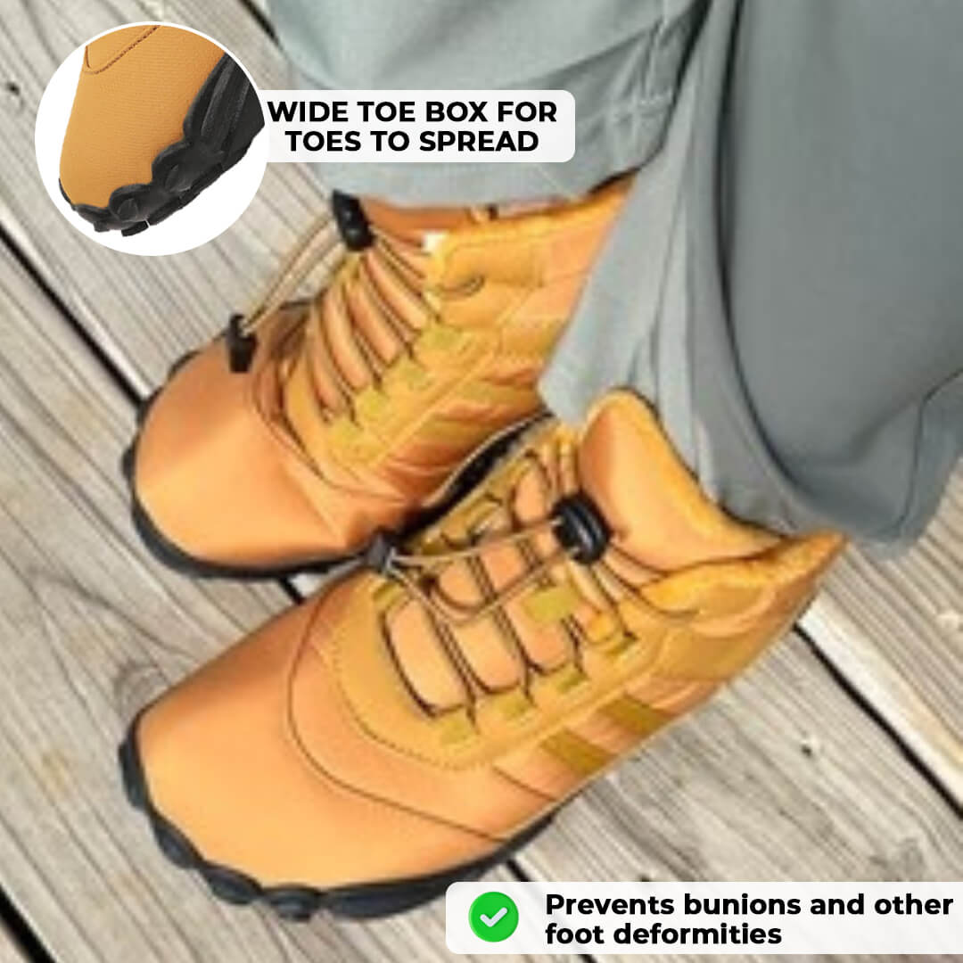 Non-slip & waterproof winter barefoot Orthotic Shoes