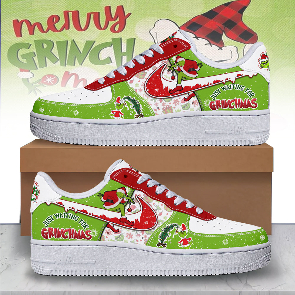 The Grinch x Christmas Air Low-Top Sneakers Shoes 2026