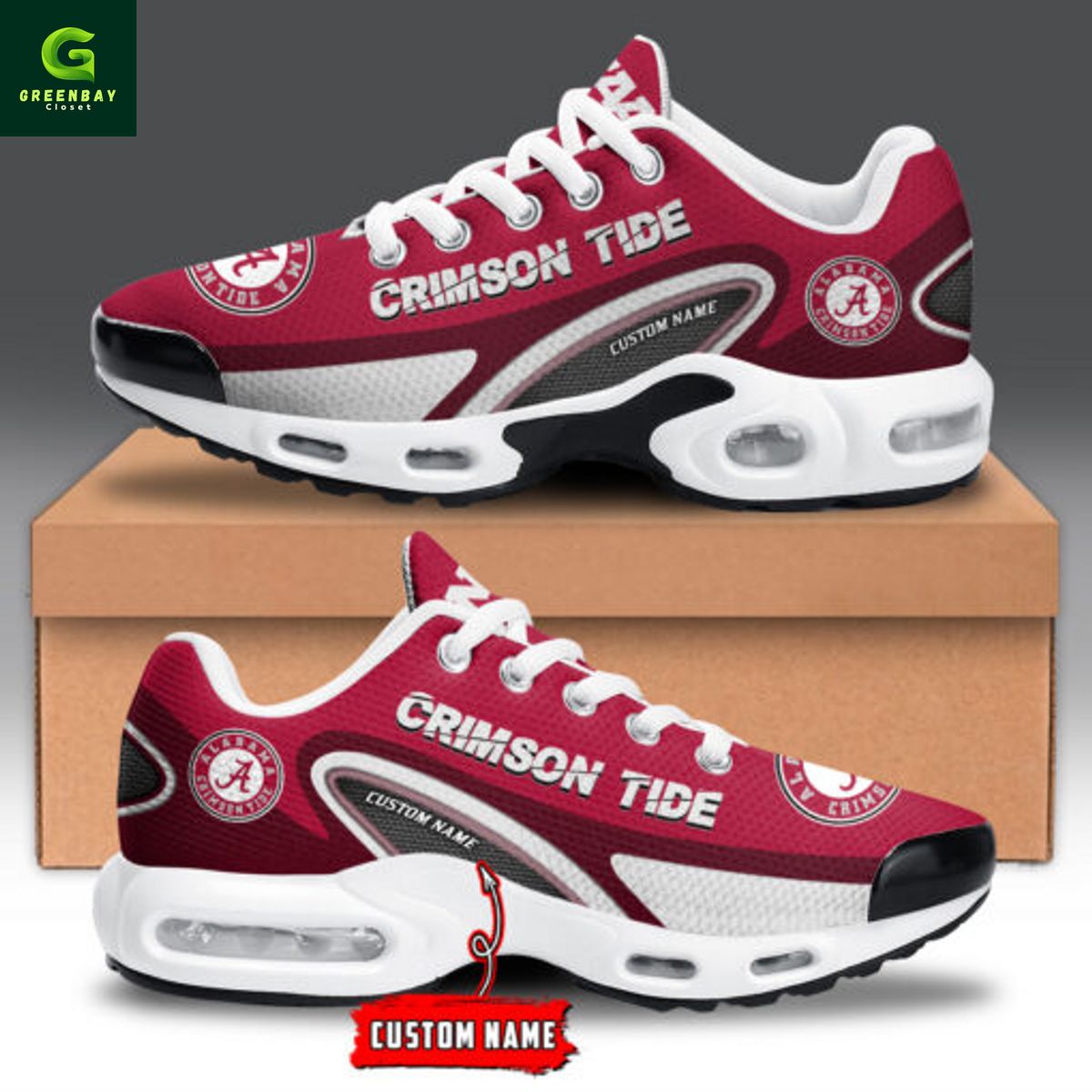 Alabama Crimson Tide TN Shoes Sneakers 2026
