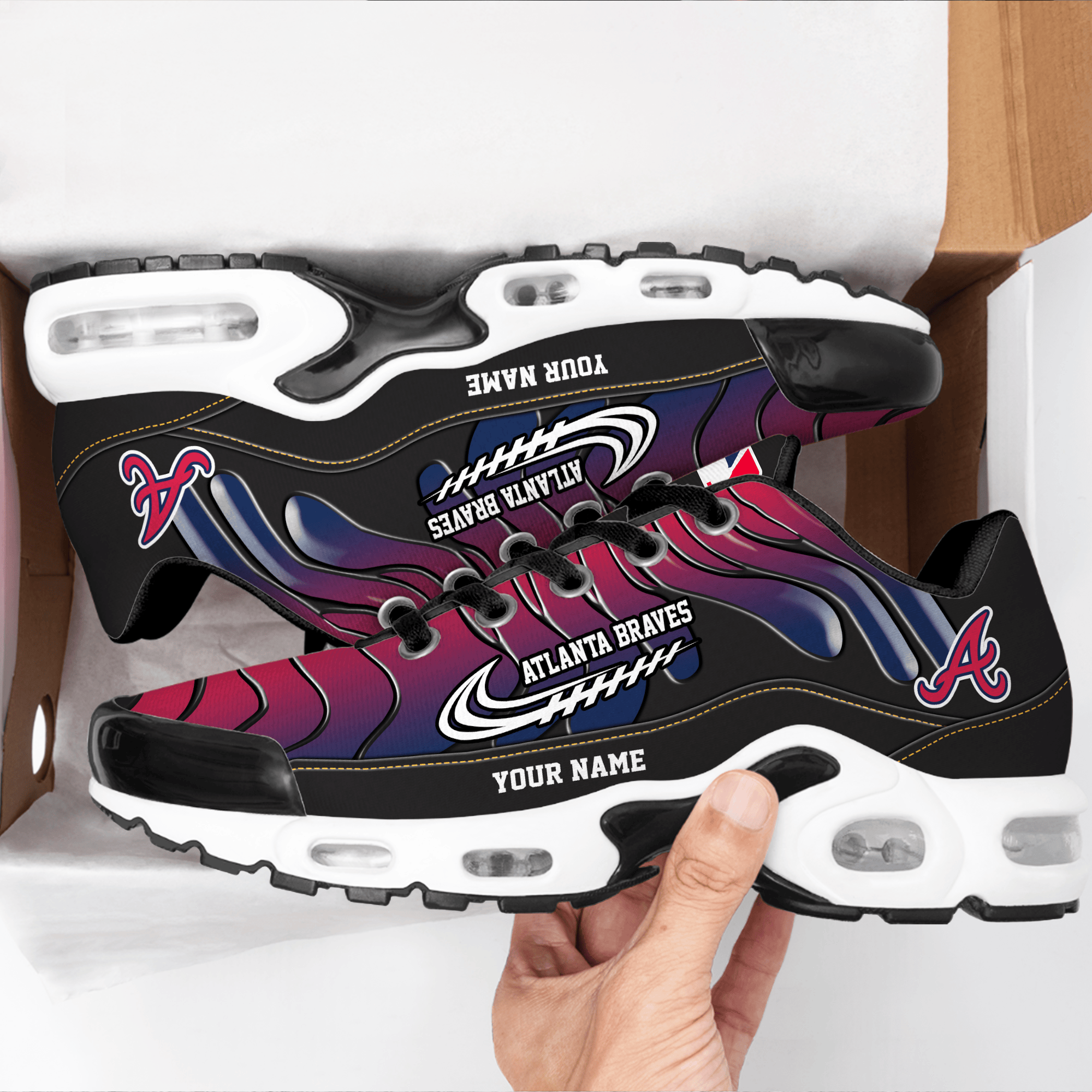 Atlanta Braves TN Shoes Sneakers 2026