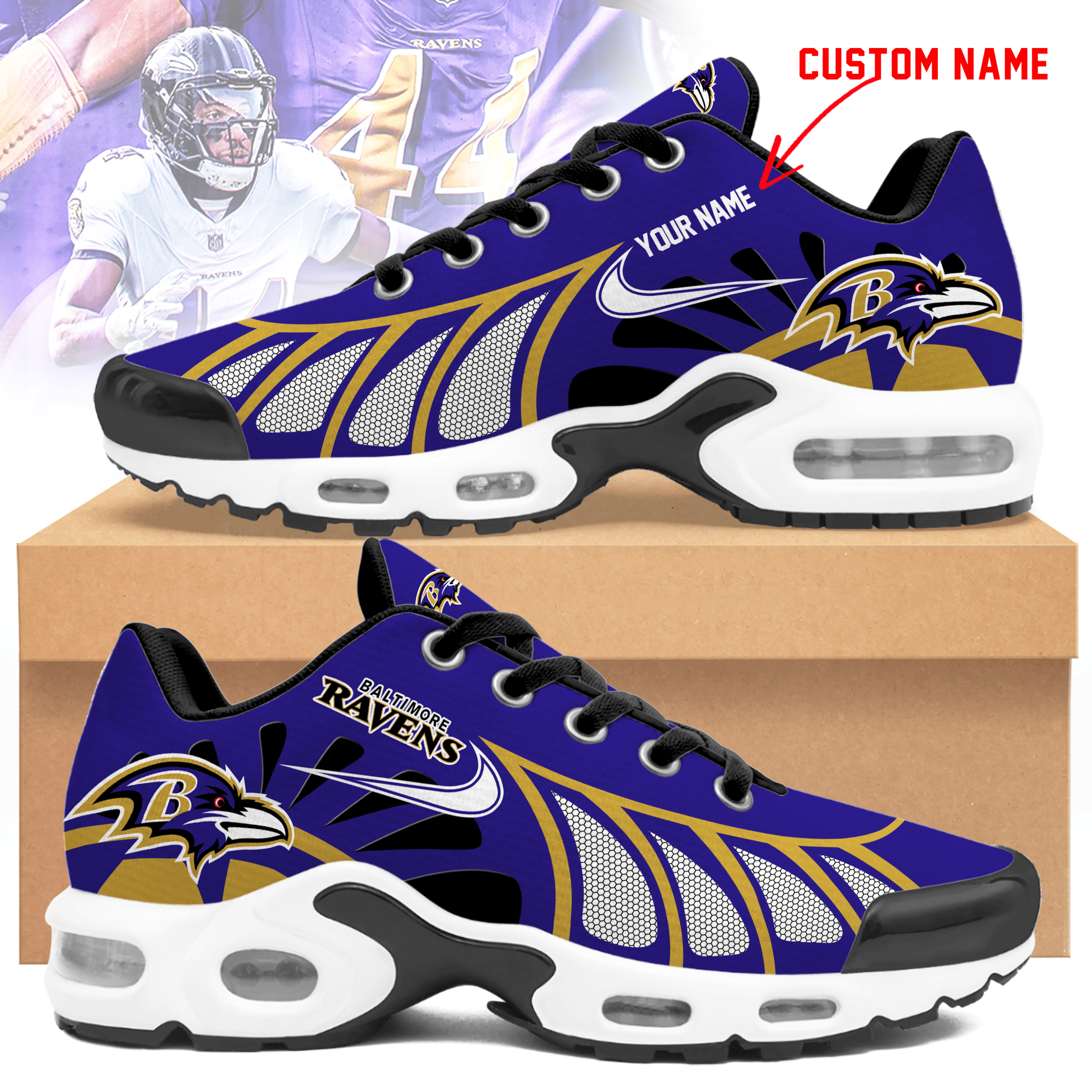 Baltimore Ravens TN Shoes Sneakers 2026