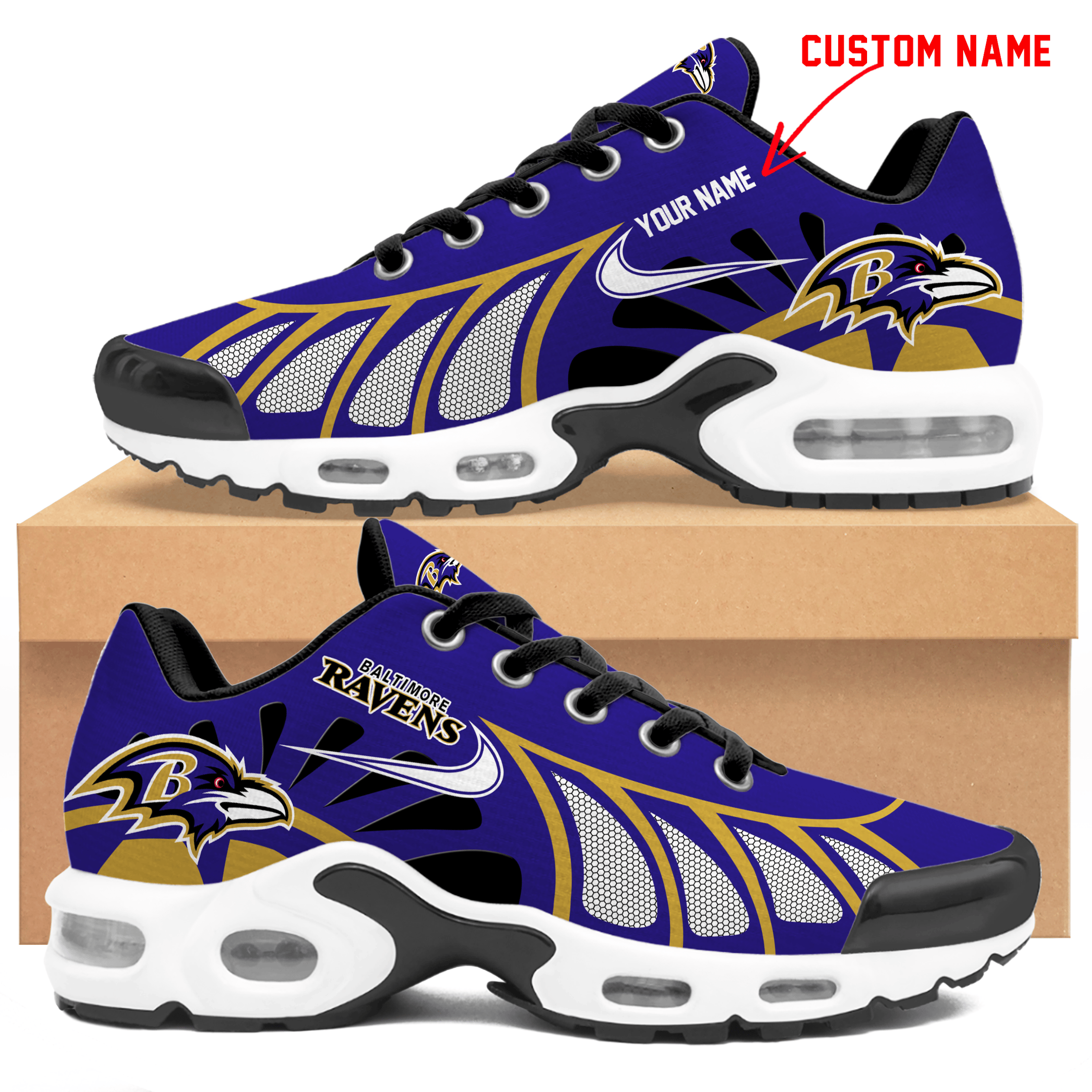 Baltimore Ravens TN Shoes Sneakers 2026