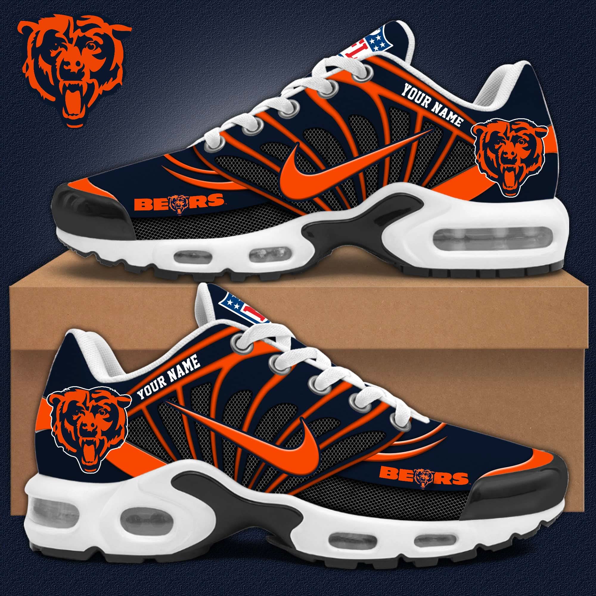 Chicago Bears TN Shoes Sneakers 2026