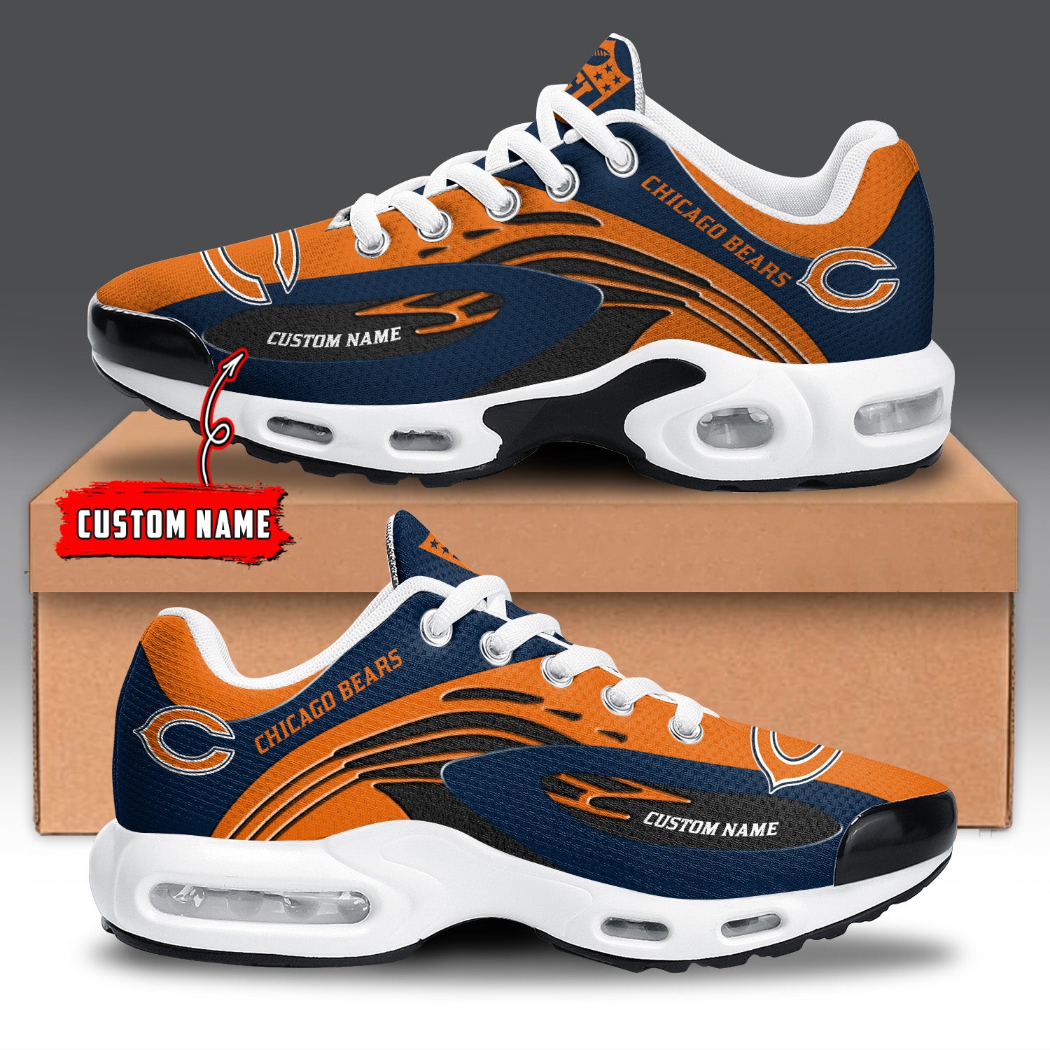 Chicago Bears TN Shoes Sneakers 2026