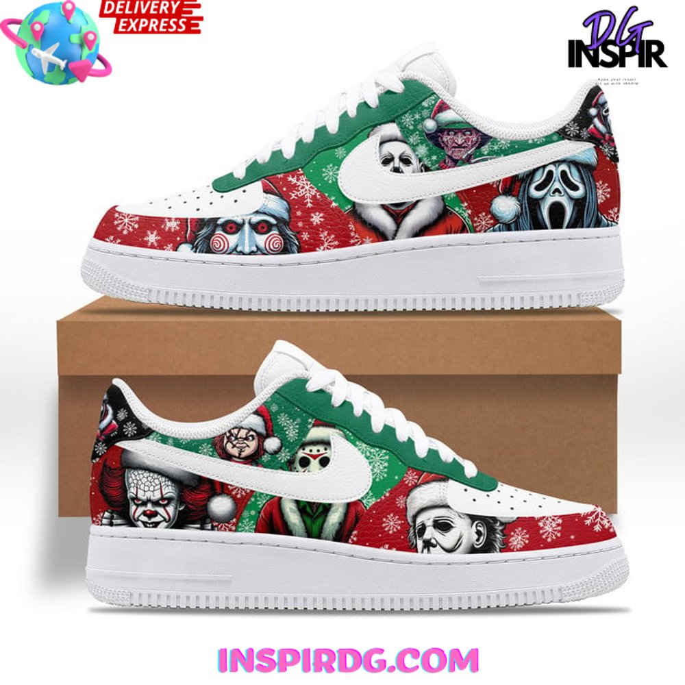 Christmas Killer Characters Air Low-Top Sneakers Shoes 2026