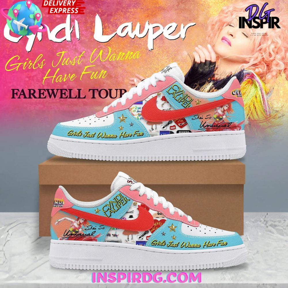 Cyndi Lauper Air Low-Top Sneakers Shoes 2026
