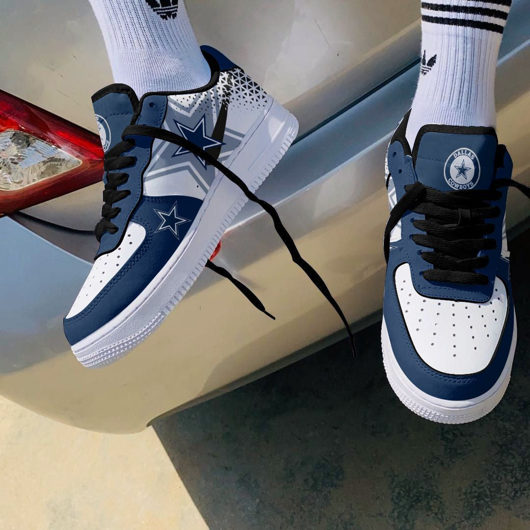 Dallas Cowboys NFL Air Low-Top Sneakers Shoes 2026