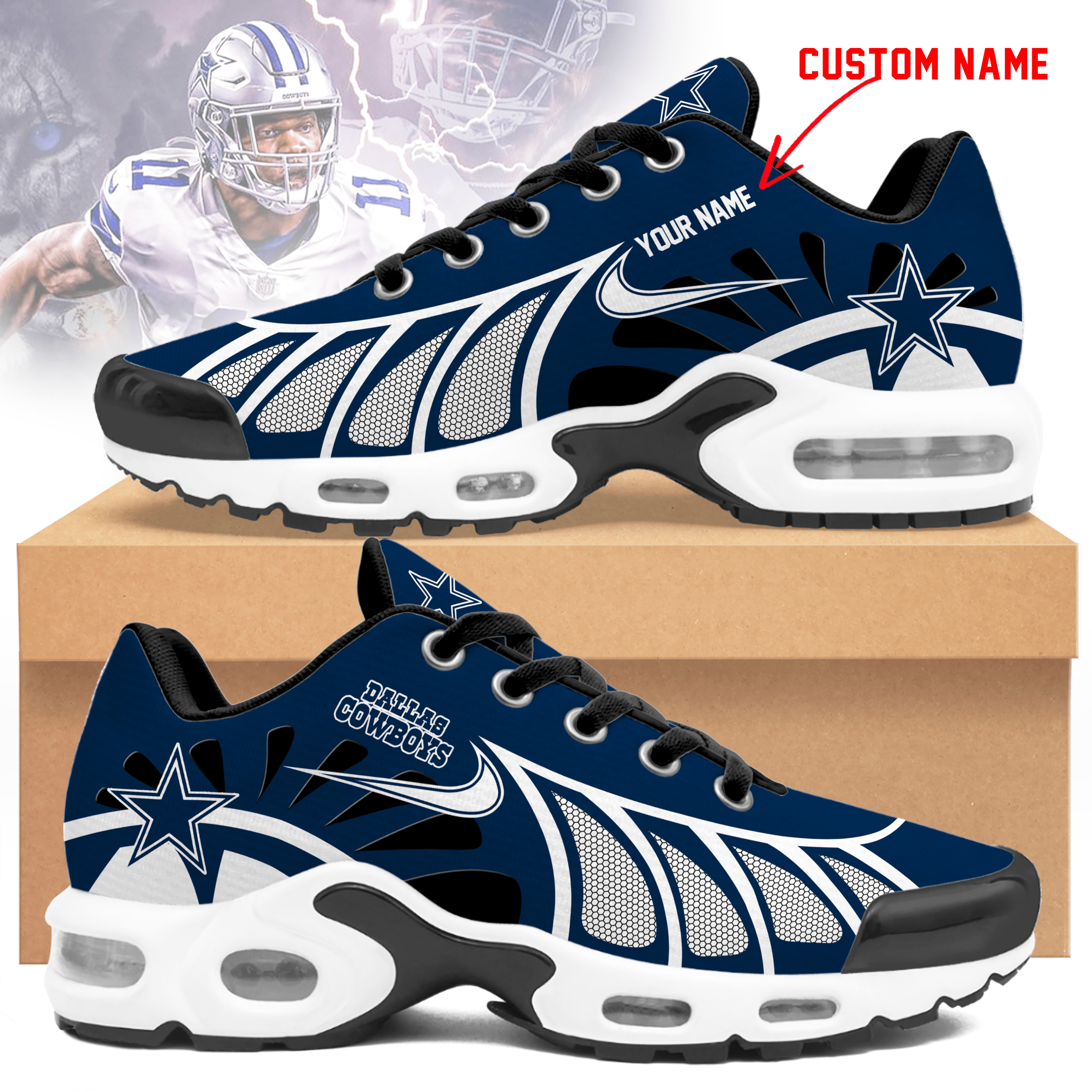 Dallas Cowboys TN Shoes Sneakers 2026