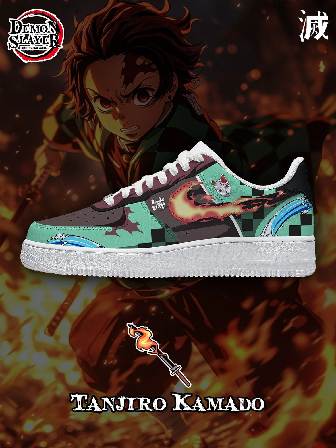 Demon Slayer Air Low-Top Sneakers Shoes 2026
