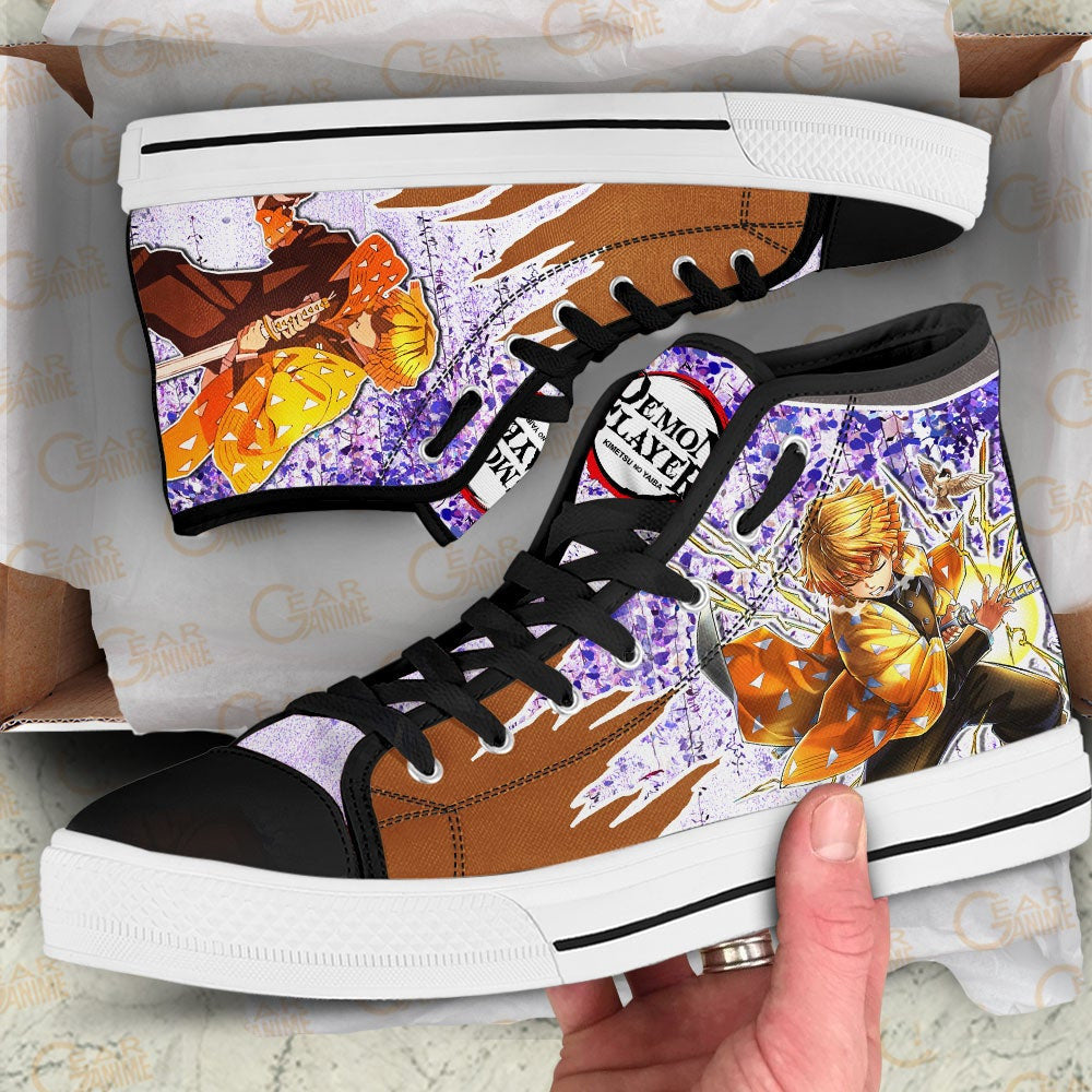 Demon Slayer High Top Canvas Sneakers Shoes 2026