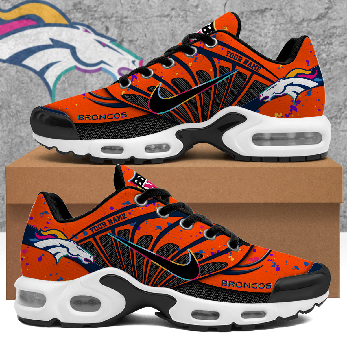 Denver Broncos TN Shoes Sneakers 2026