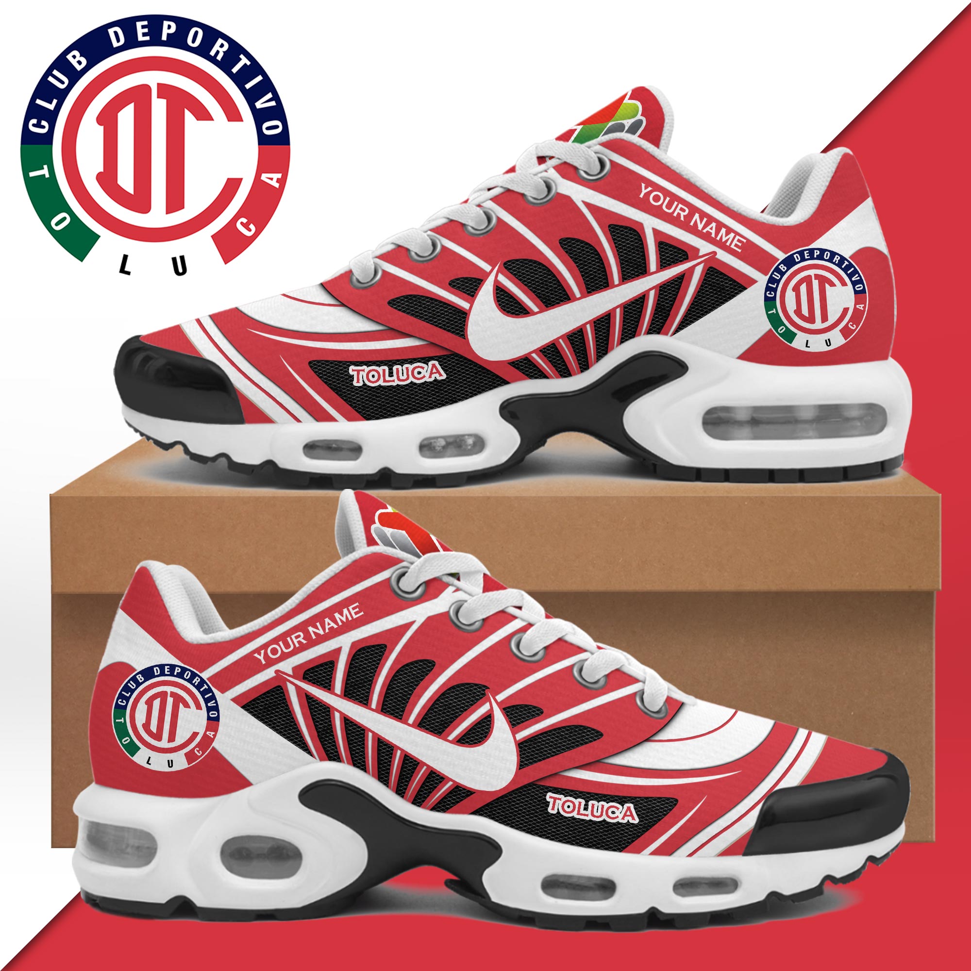 Deportivo Toluca F.C TN Shoes Sneakers 2026