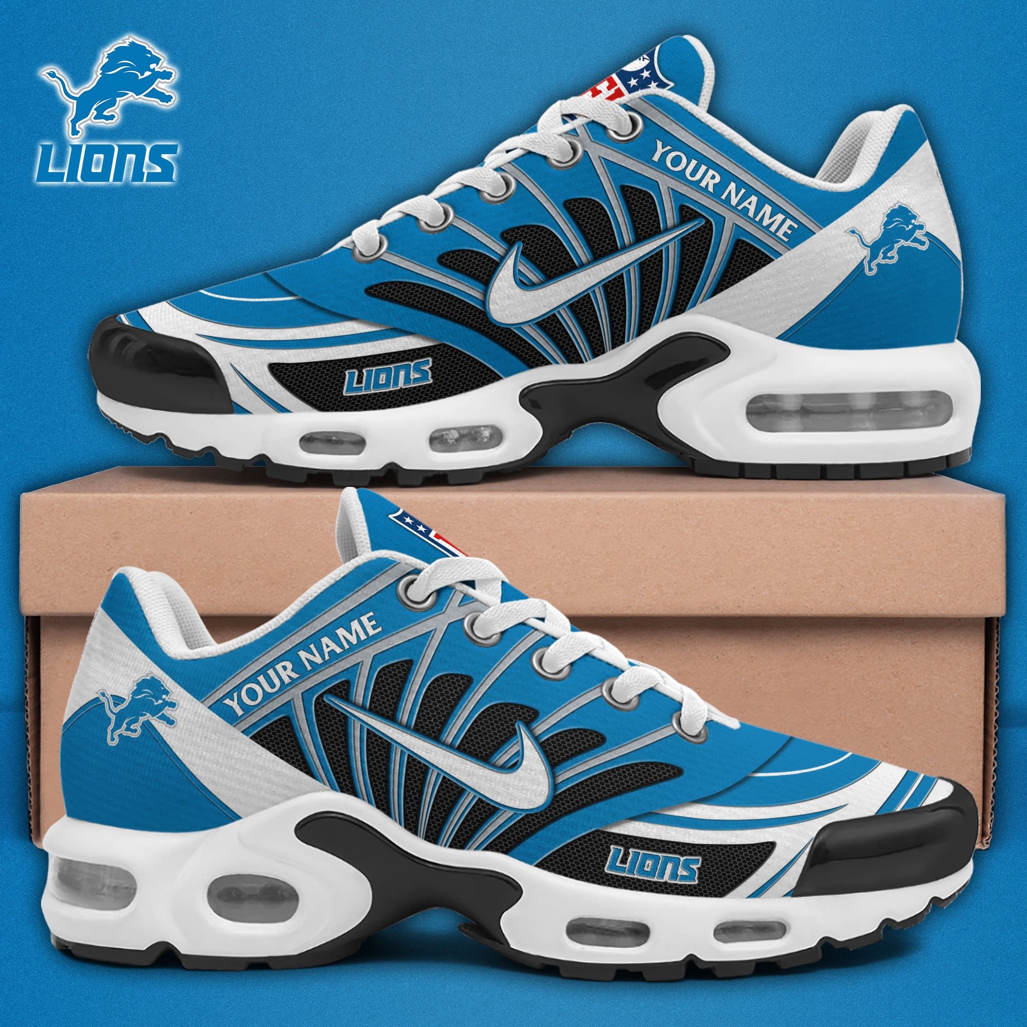 Detroit Lions TN Shoes Sneakers 2026
