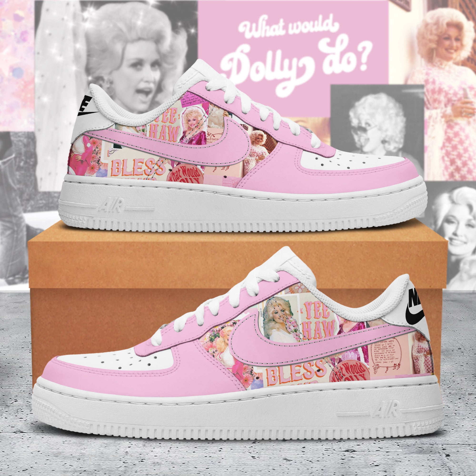 Dolly Parton Air Low-Top Sneakers Shoes 2026