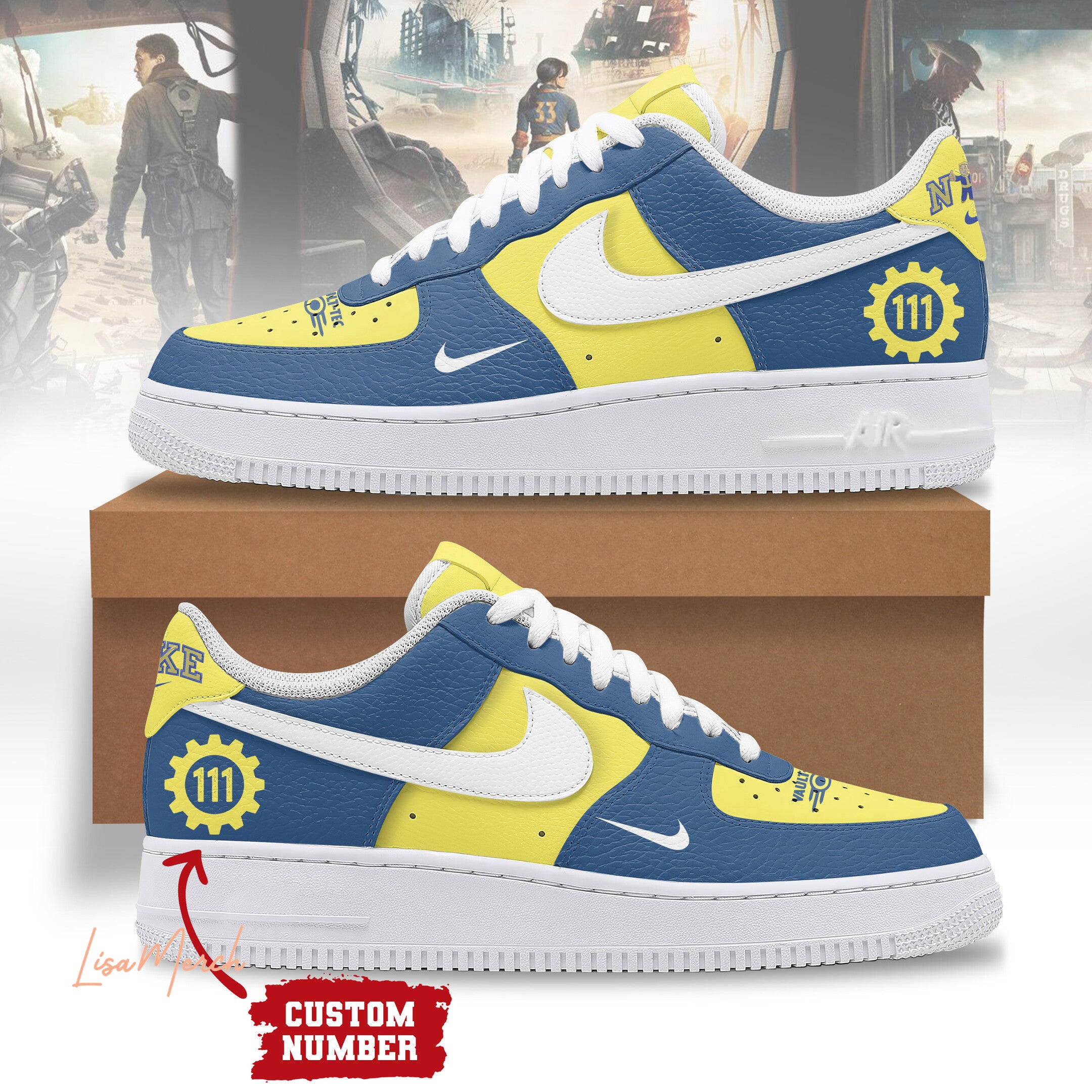 Fallout Air Low-Top Sneakers Shoes 2026