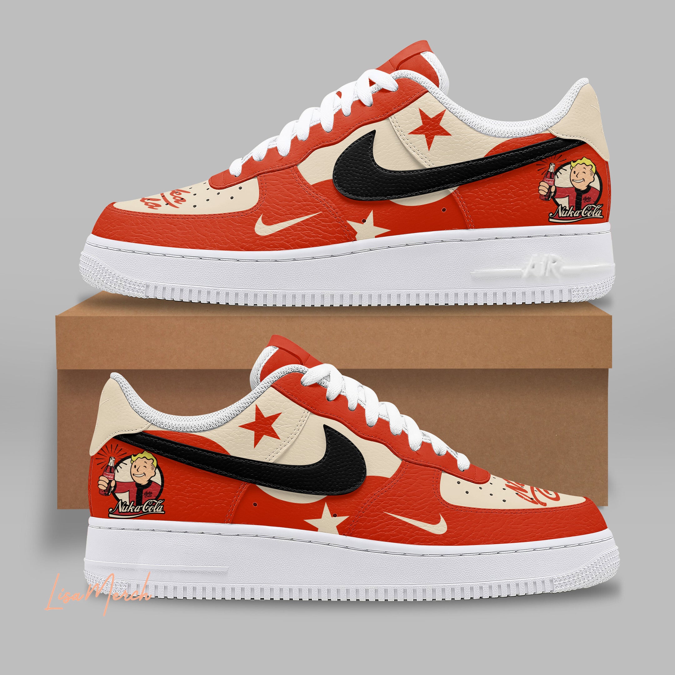 Fallout Nuka Cola Air Low-Top Sneakers Shoes 2026