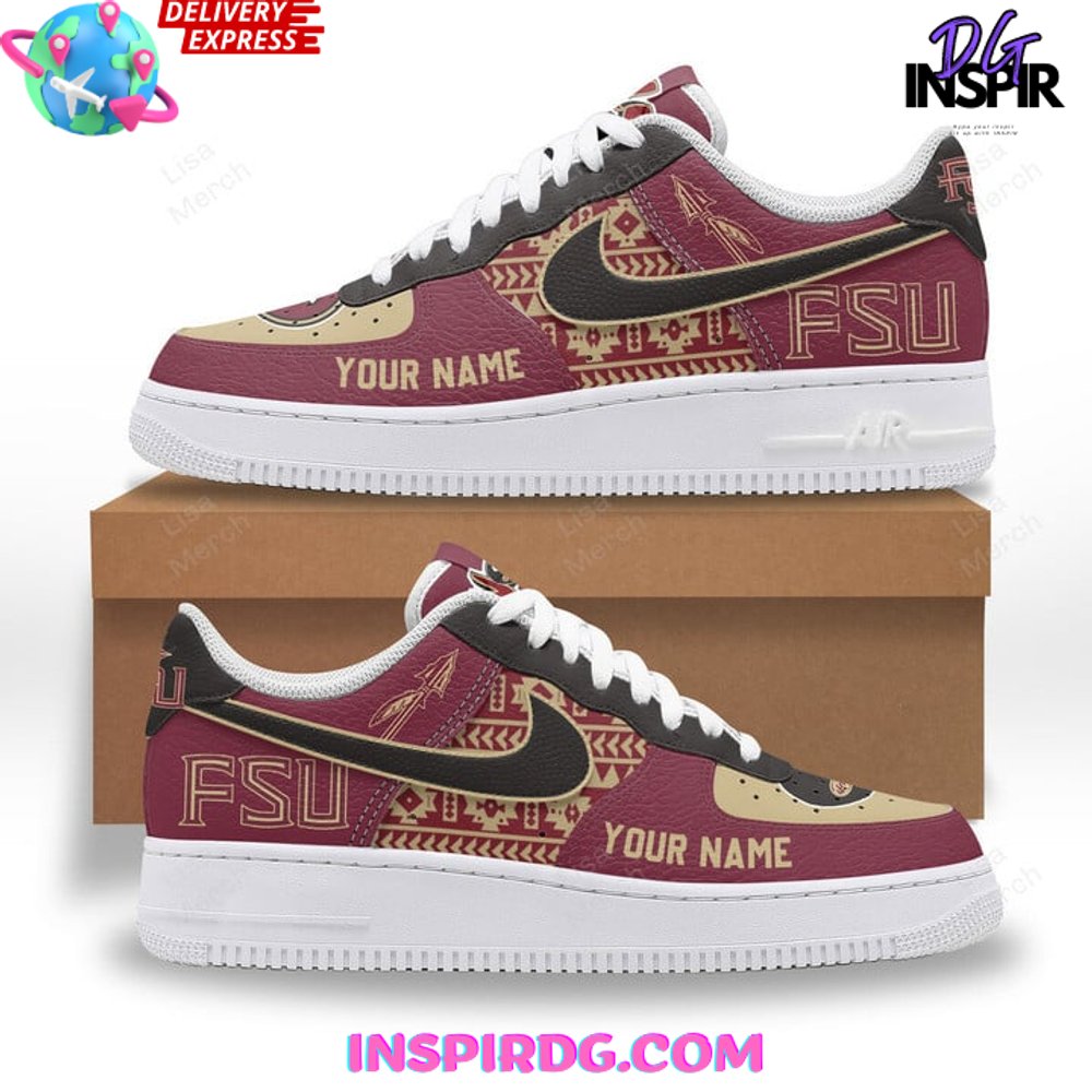 FootgearElite FSU Seminoles Air Low-Top Sneakers Shoes For Men And Women 1