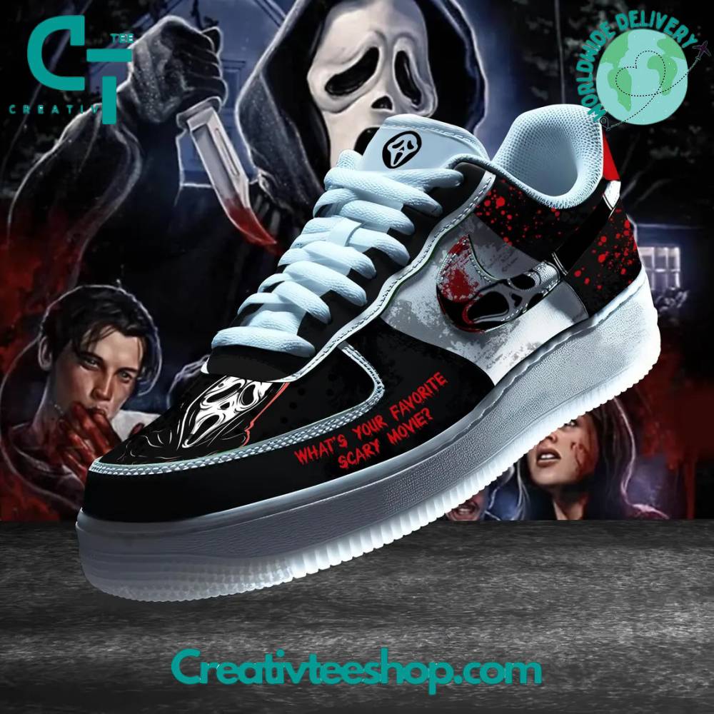 Ghost Face Air Low-Top Sneakers Shoes 2026