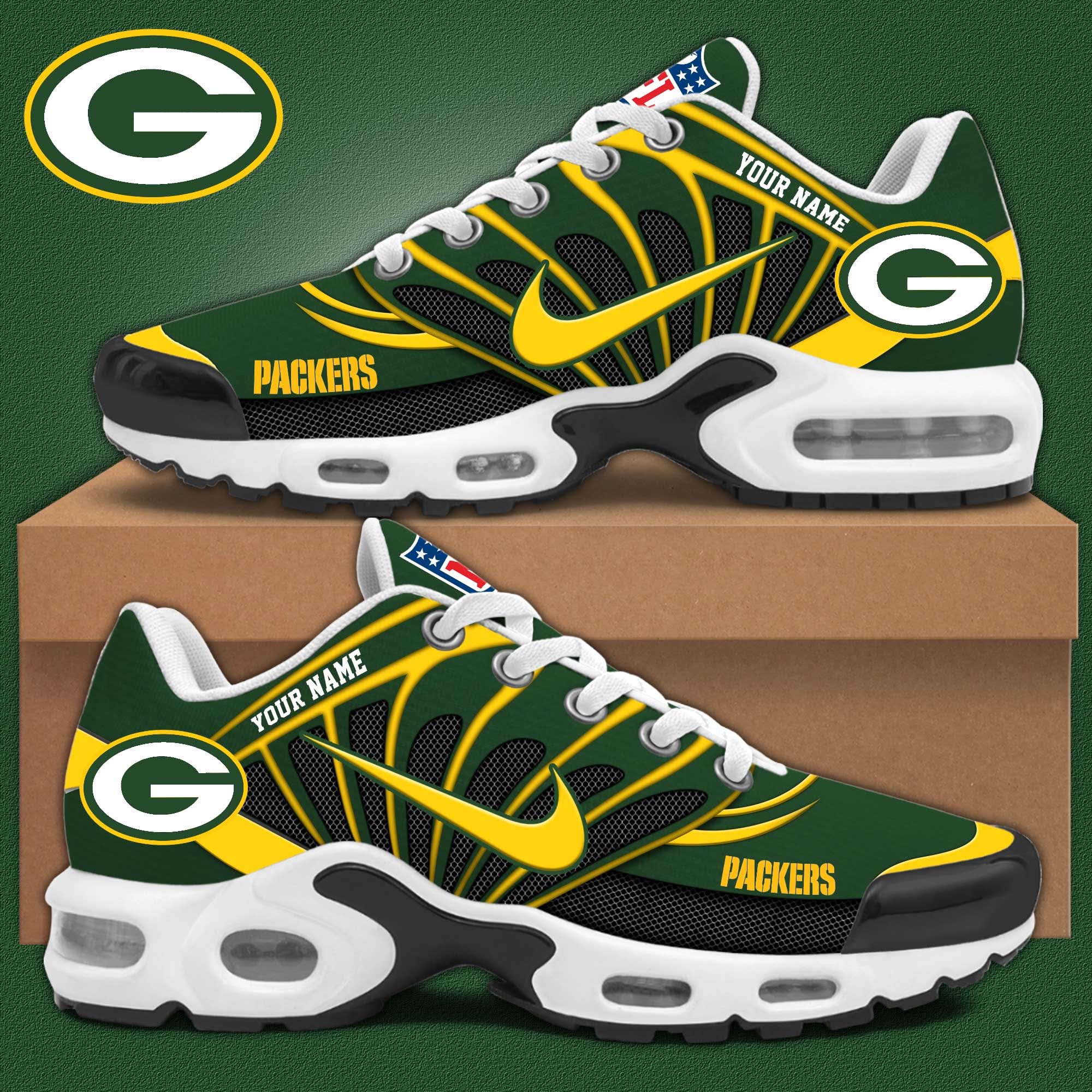 Green Bay Packers TN Shoes Sneakers 2026