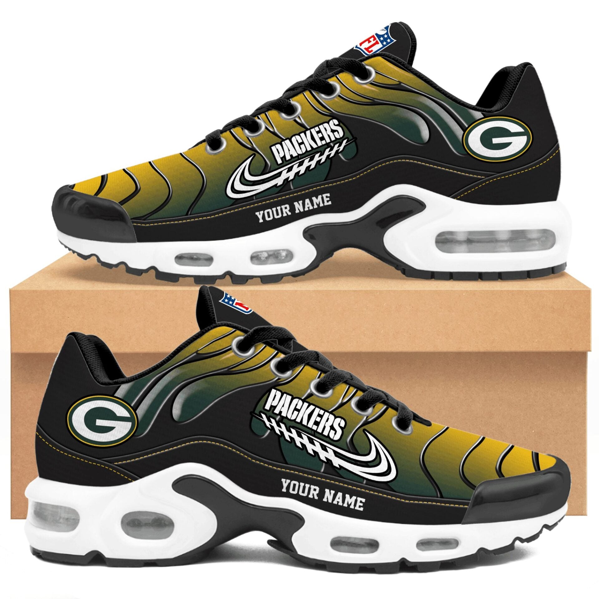 Green Bay Packers TN Shoes Sneakers 2026