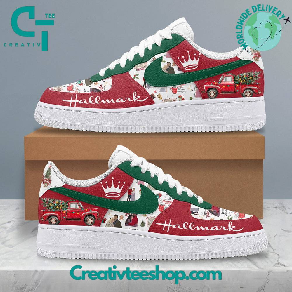 Hallmark Christmas Air Low-Top Sneakers Shoes 2026