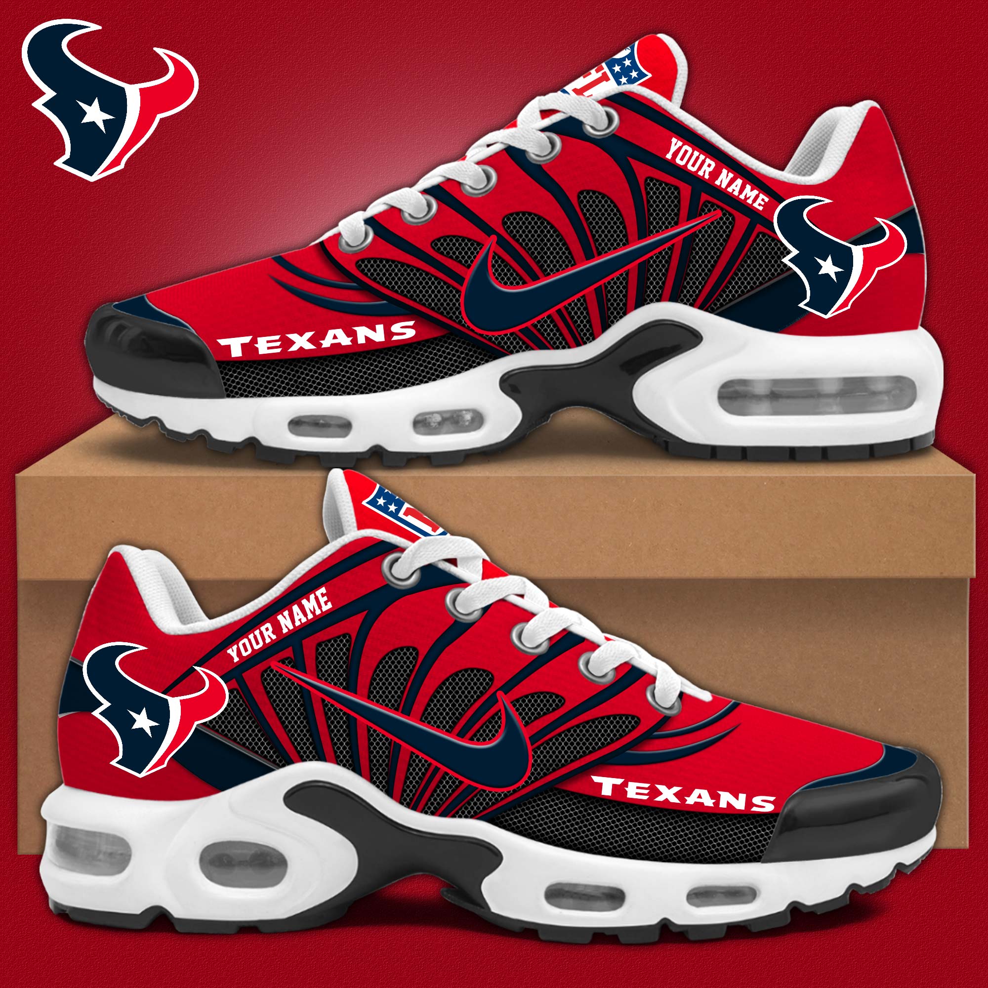 Houston Texans TN Shoes Sneakers 2026
