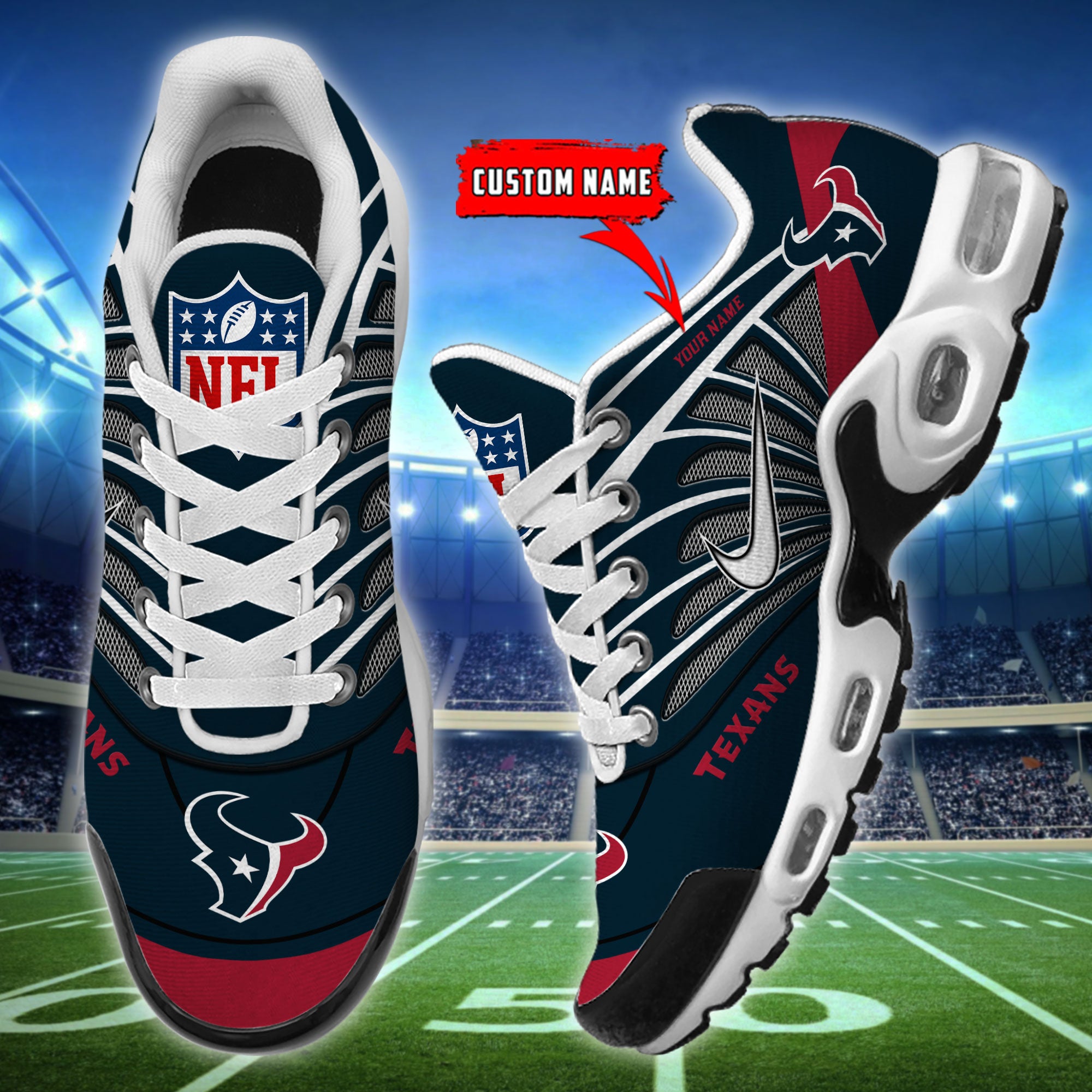 Houston Texans TN Shoes Sneakers 2026
