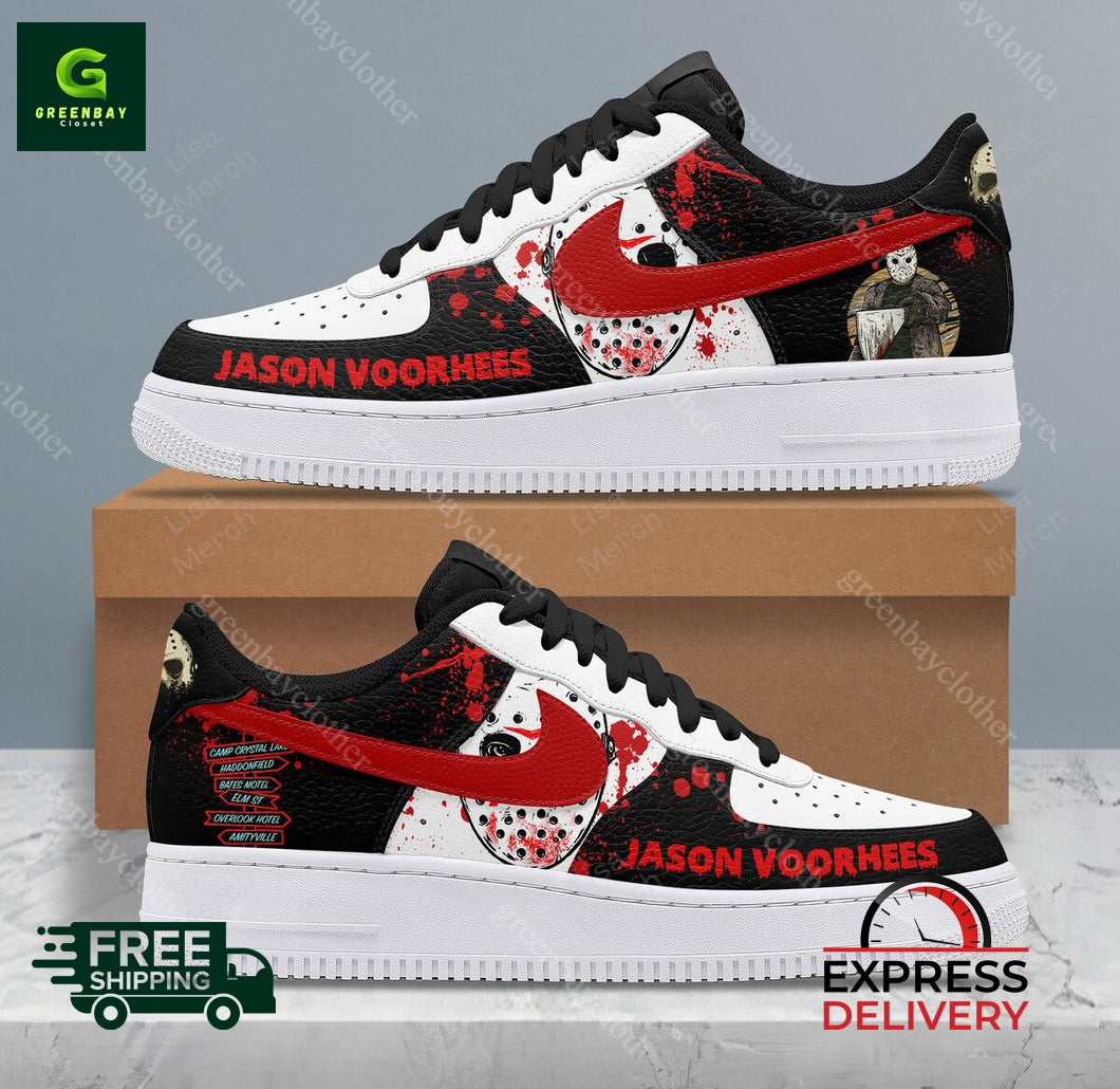 Jason Voorhees Horror Movies Air Low-Top Sneakers Shoes 2026