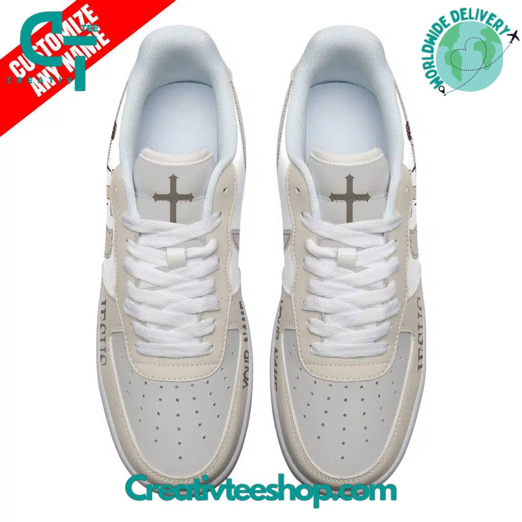 Jesus Walk by Faith Air Low-Top Sneakers Shoes 2026