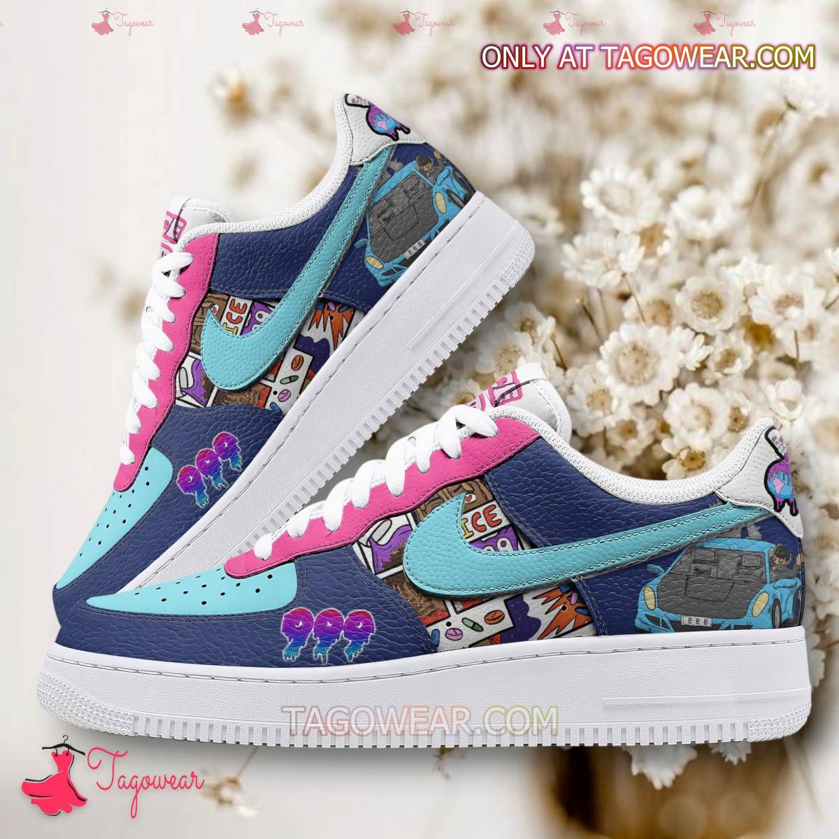 Juice Wrld 999 Car Air Low-Top Sneakers Shoes 2026