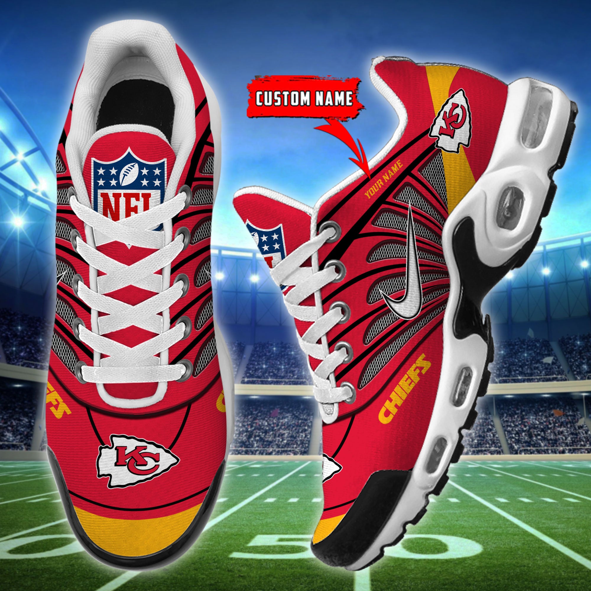 Kansas City Chiefs TN Shoes Sneakers 2026