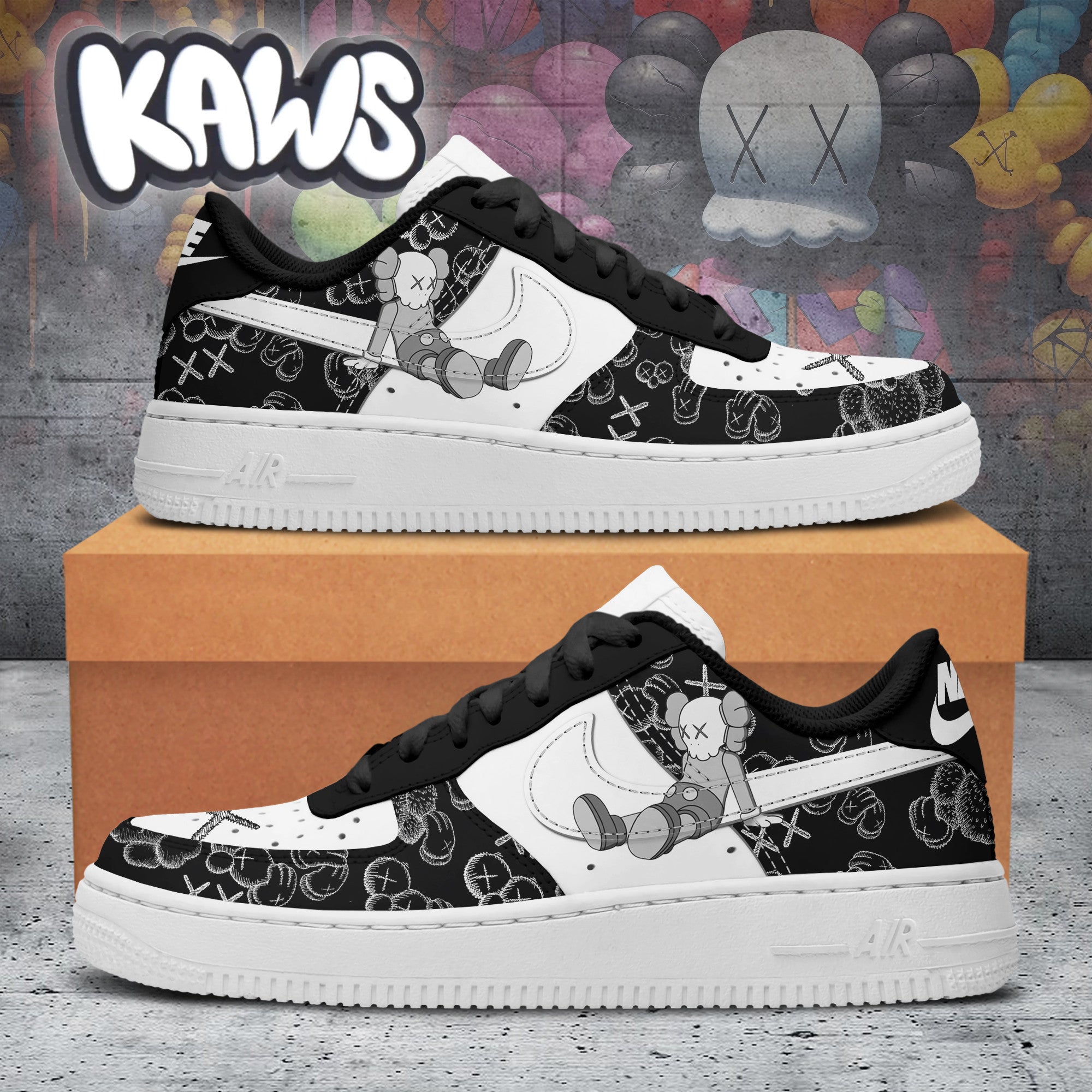 Kaws Air Low-Top Sneakers Shoes 2026