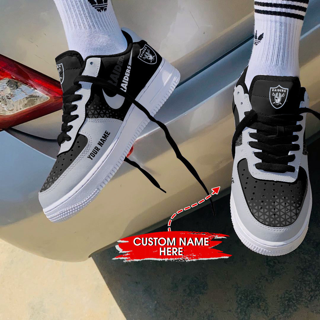 Las Vegas Raiders NFL Air Low-Top Sneakers Shoes 2026