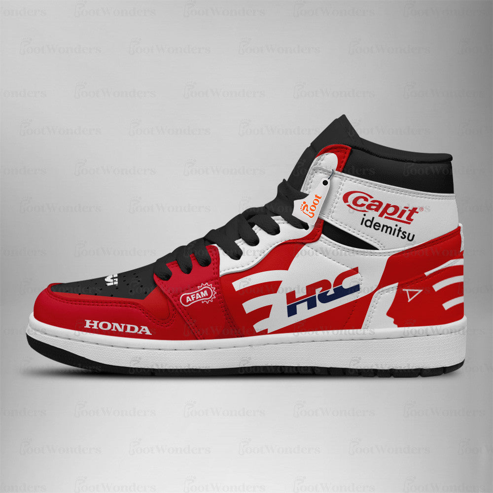 FootgearElite LCR Honda Idemitsu AJ1 High Sneakers Shoes For Men And Women