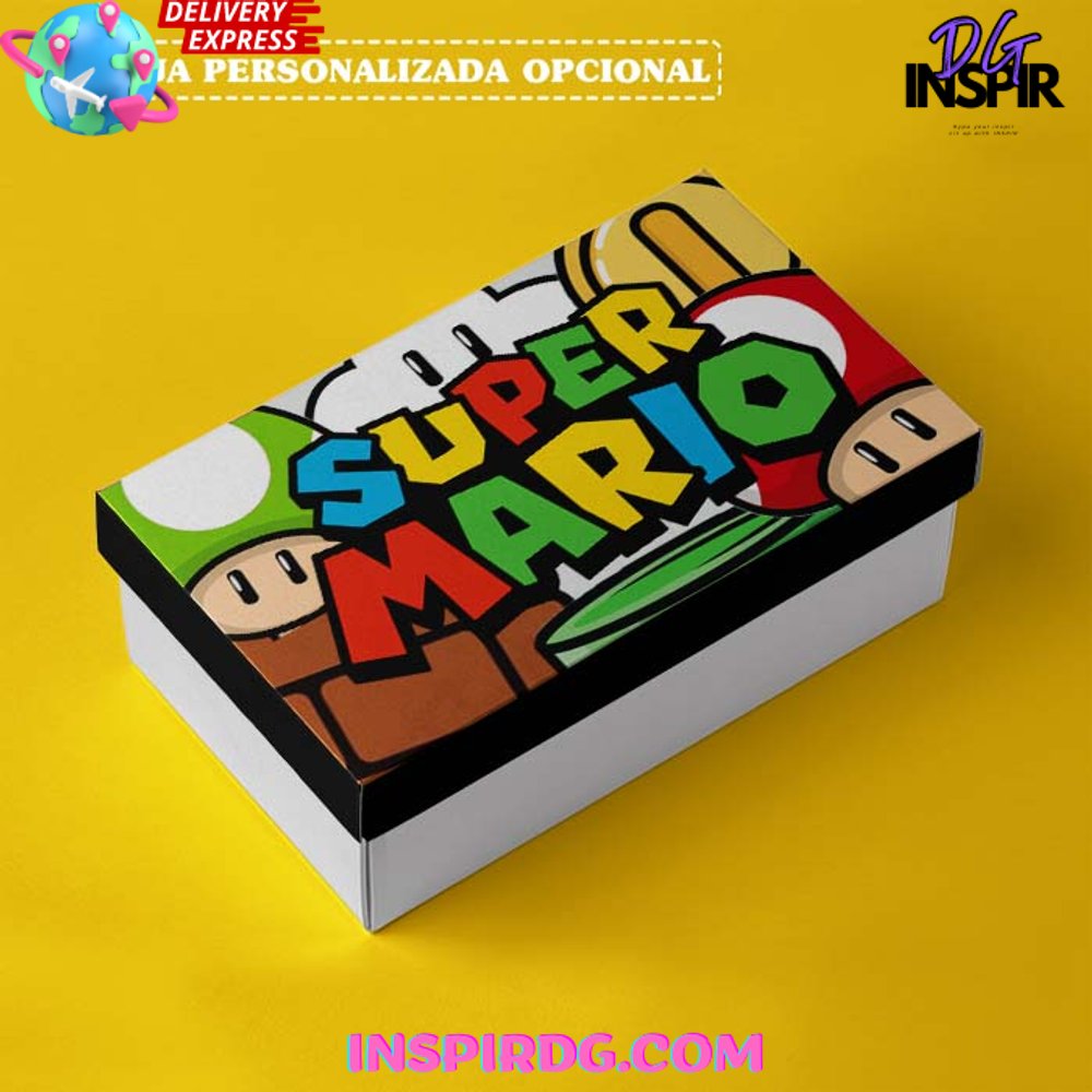Mario Bros Collage Air Low-Top Sneakers Shoes 2026