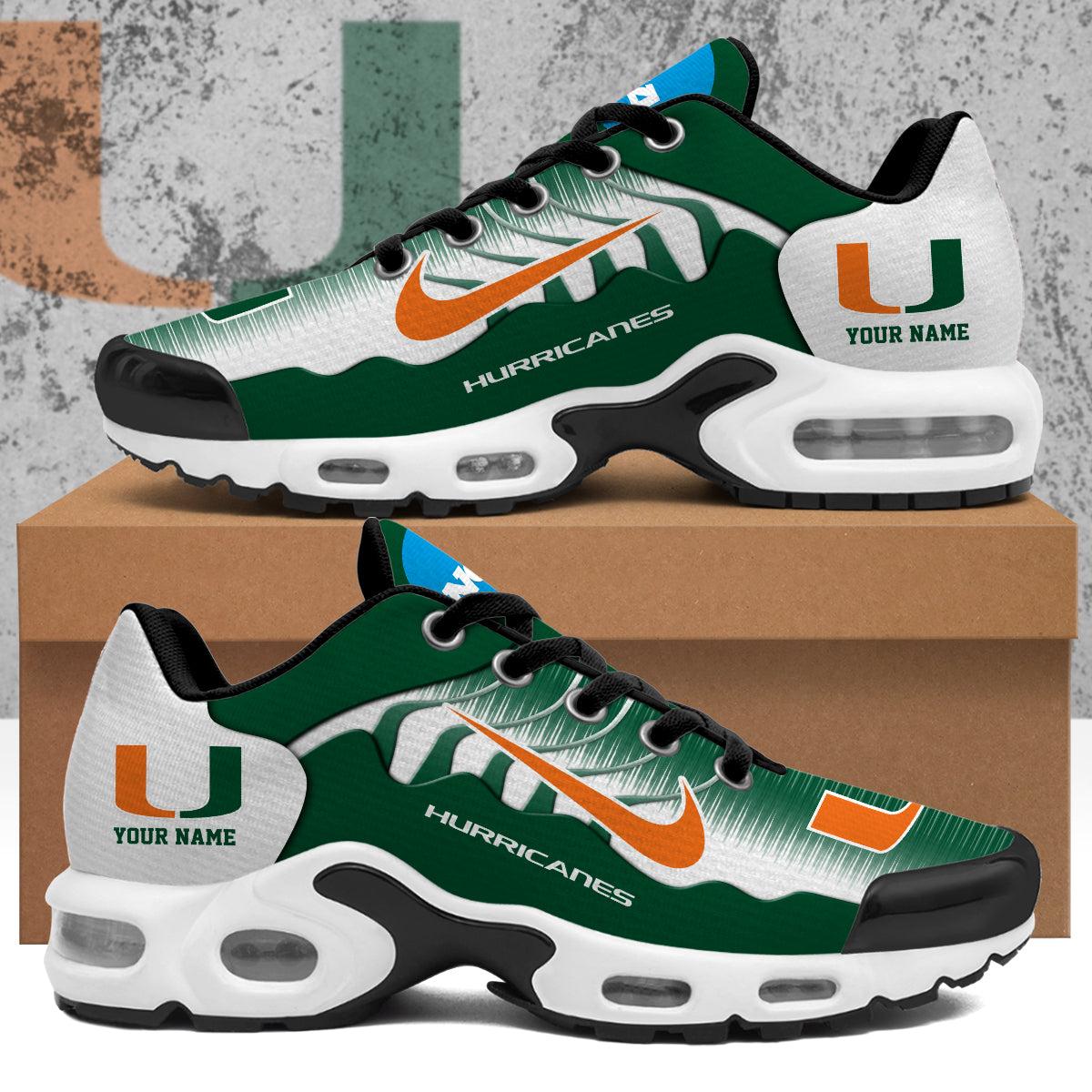 Miami Hurricanes TN Shoes Sneakers 2026
