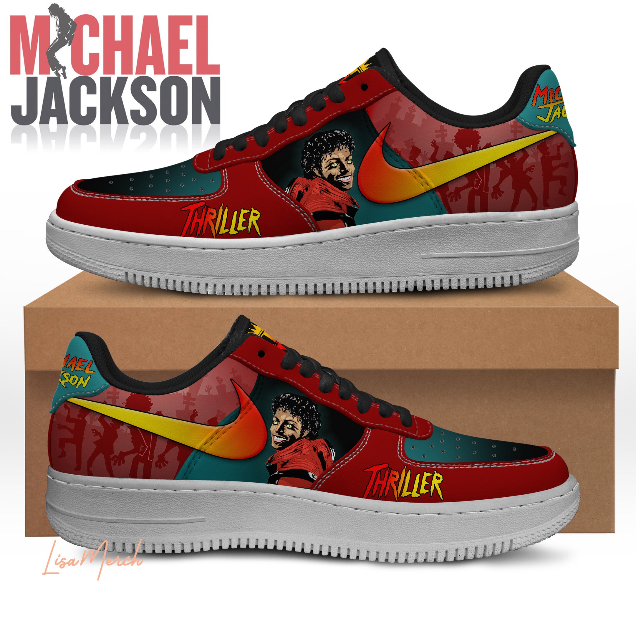 Michael Jackson Air Low-Top Sneakers Shoes 2026