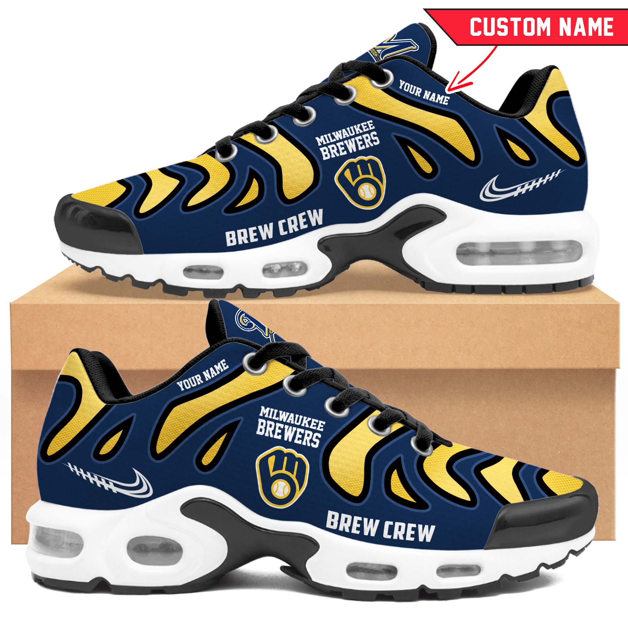 Milwaukee Brewers TN Shoes Sneakers 2026