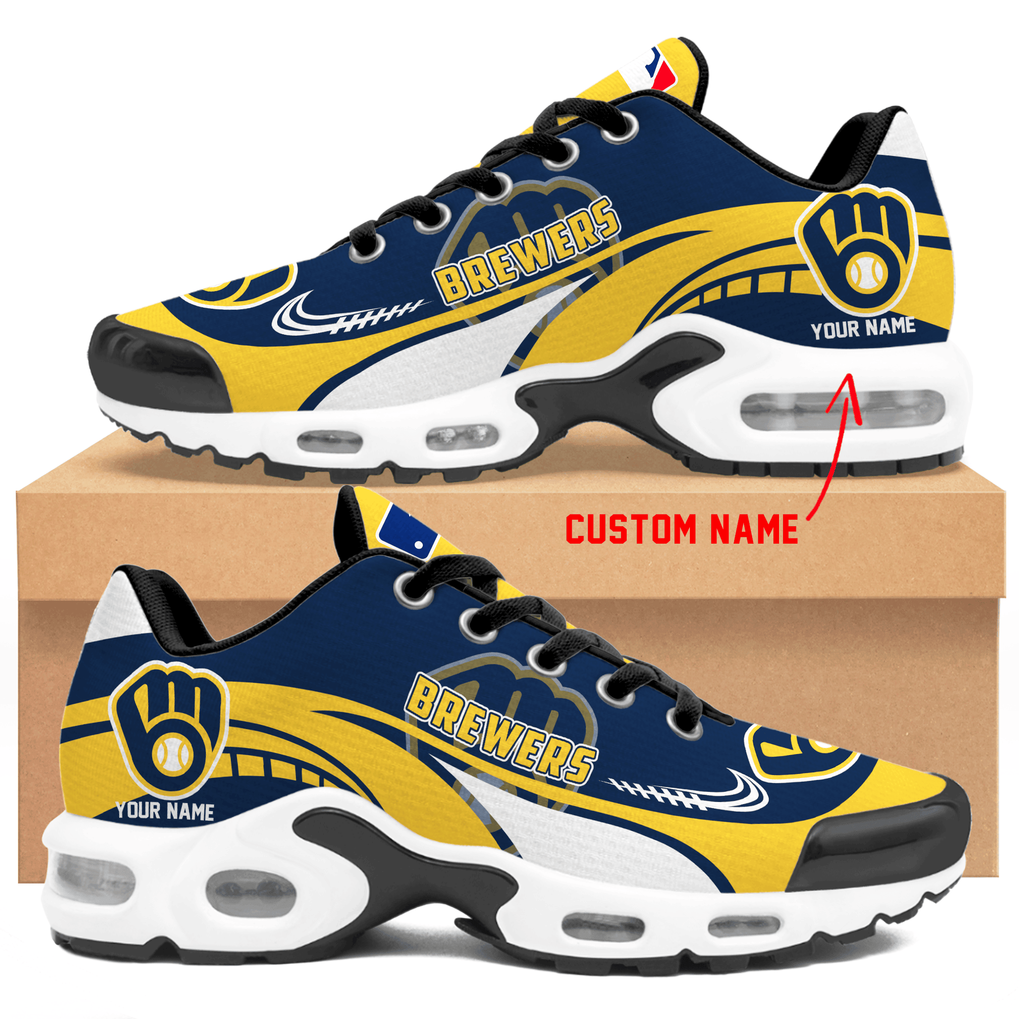 Milwaukee Brewers TN Shoes Sneakers 2026