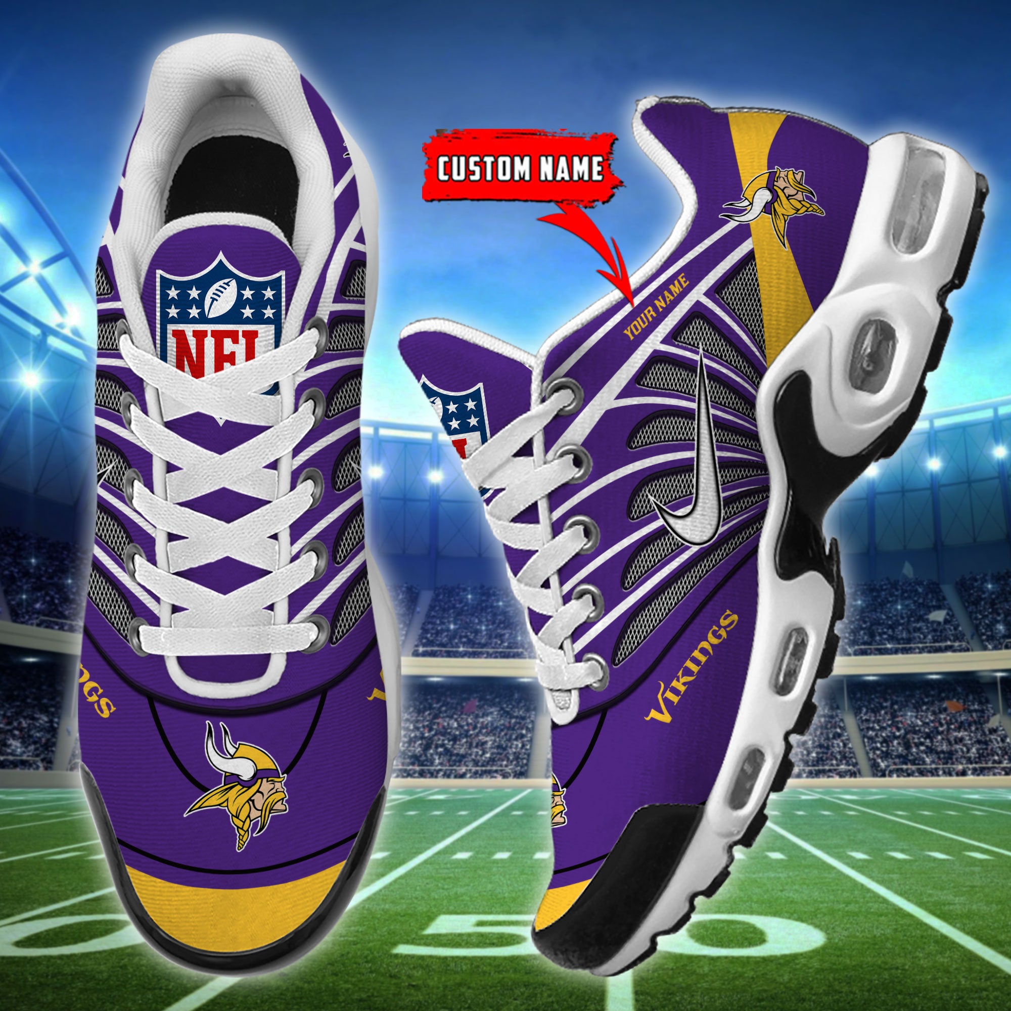 Minnesota Vikings TN Shoes Sneakers 2026