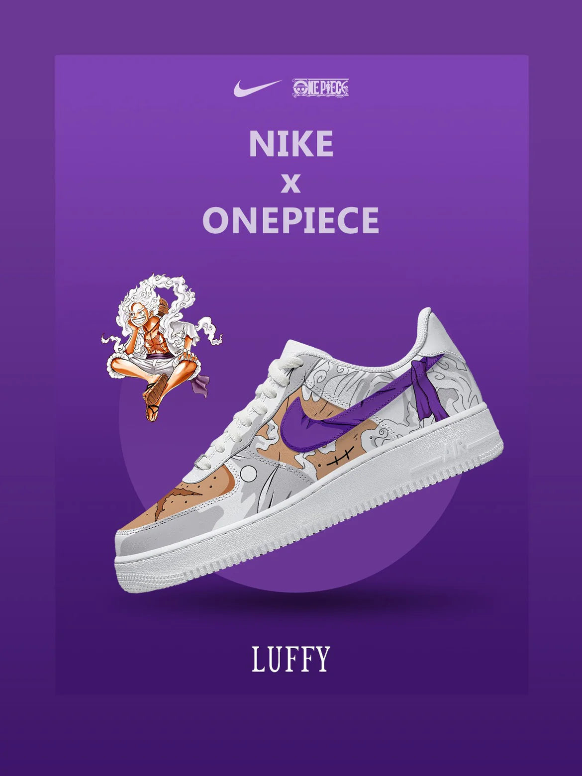 Monkey D. Luffy Air Low-Top Sneakers Shoes 2026