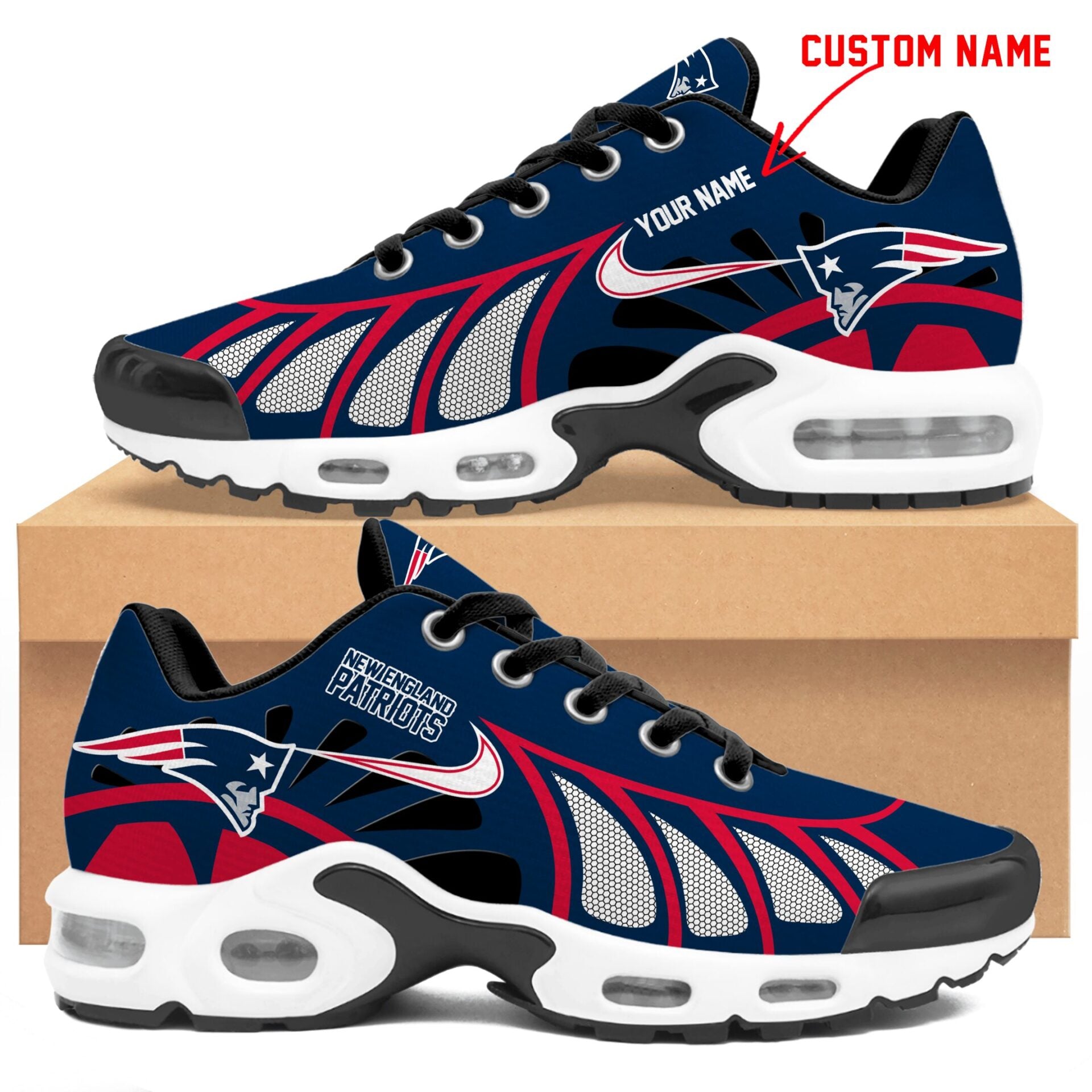 New England Patriots TN Shoes Sneakers 2026