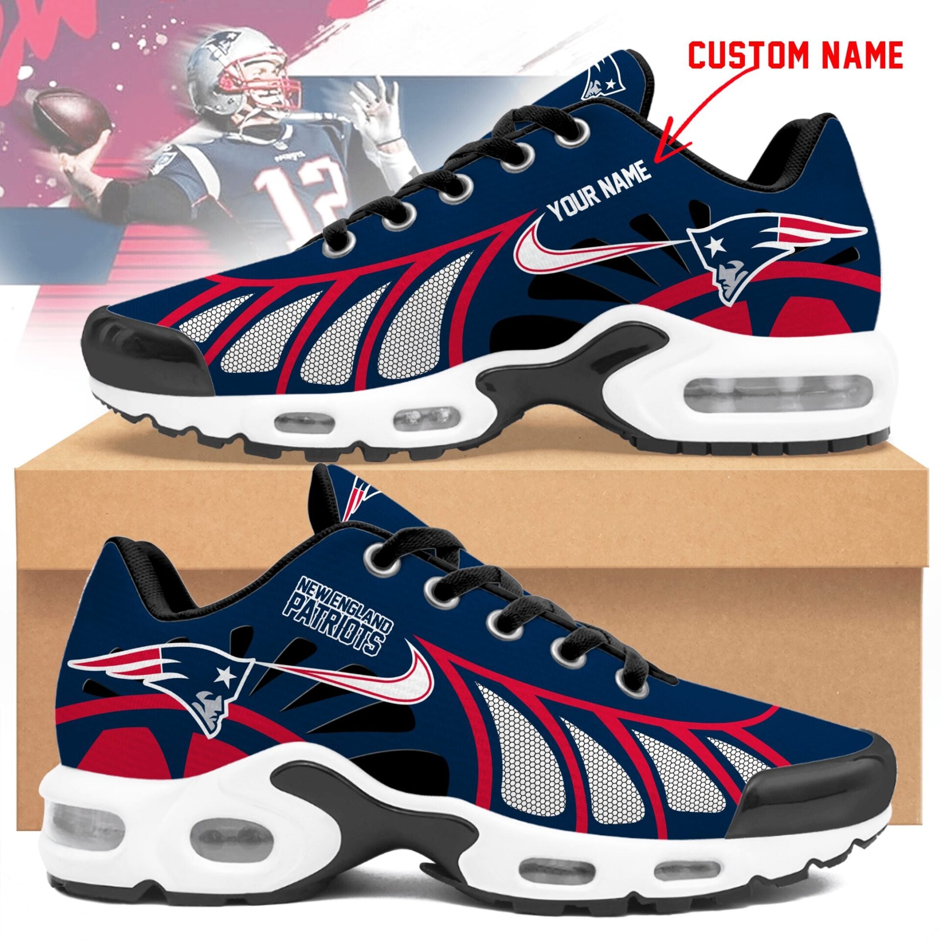 New England Patriots TN Shoes Sneakers 2026