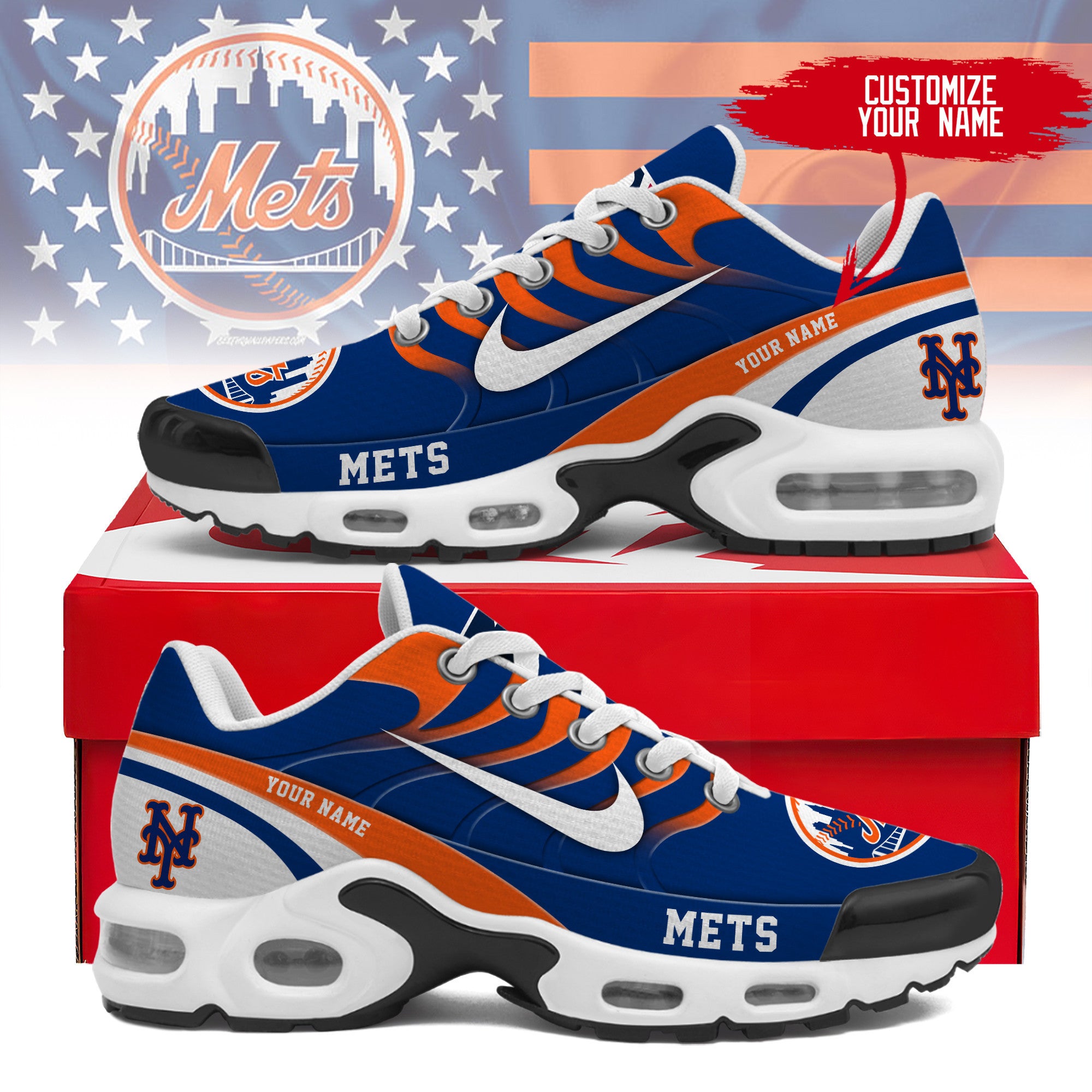 New York Mets TN Shoes Sneakers 2026