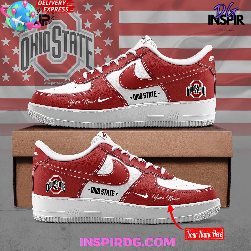 Ohio State Buckeyes Air Low-Top Sneakers Shoes 2026