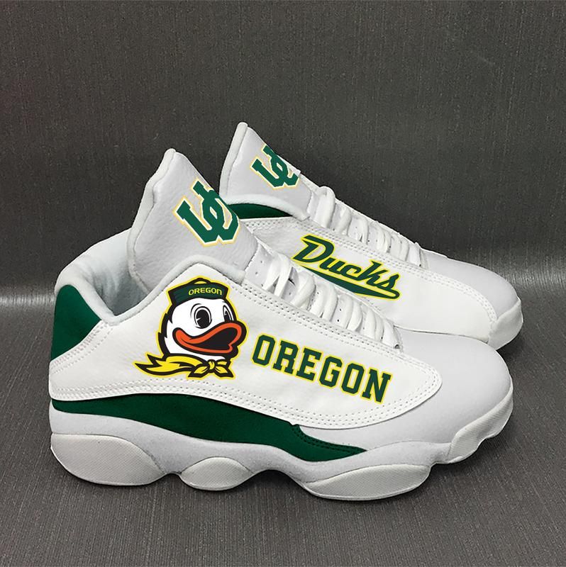 FootGearElite Oregon Ducks AJ13 Sneakers Shoes For Men And Women 2